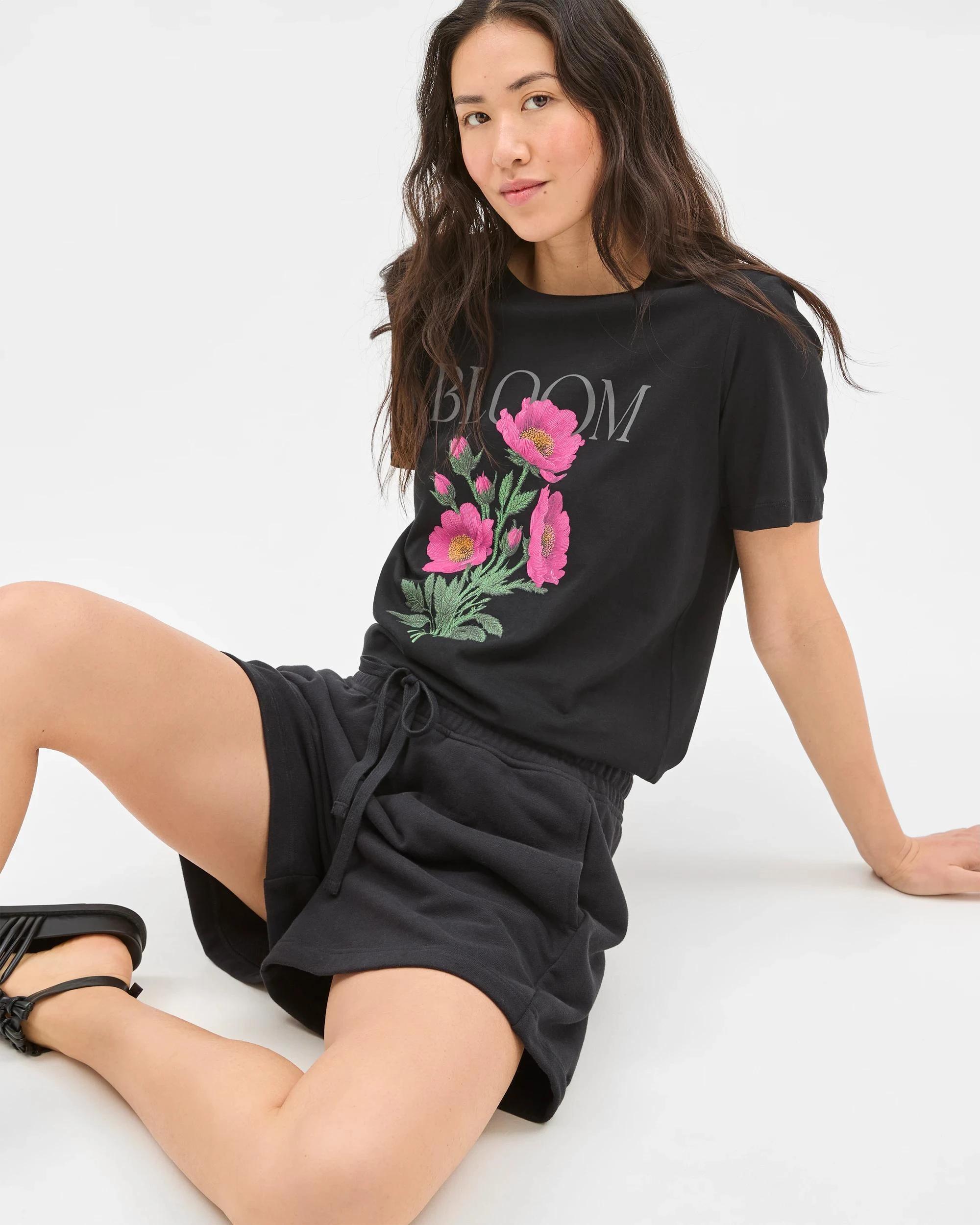 6 Target Australian Cotton Jersey Pull On Shorts BLACK, 6 of 6