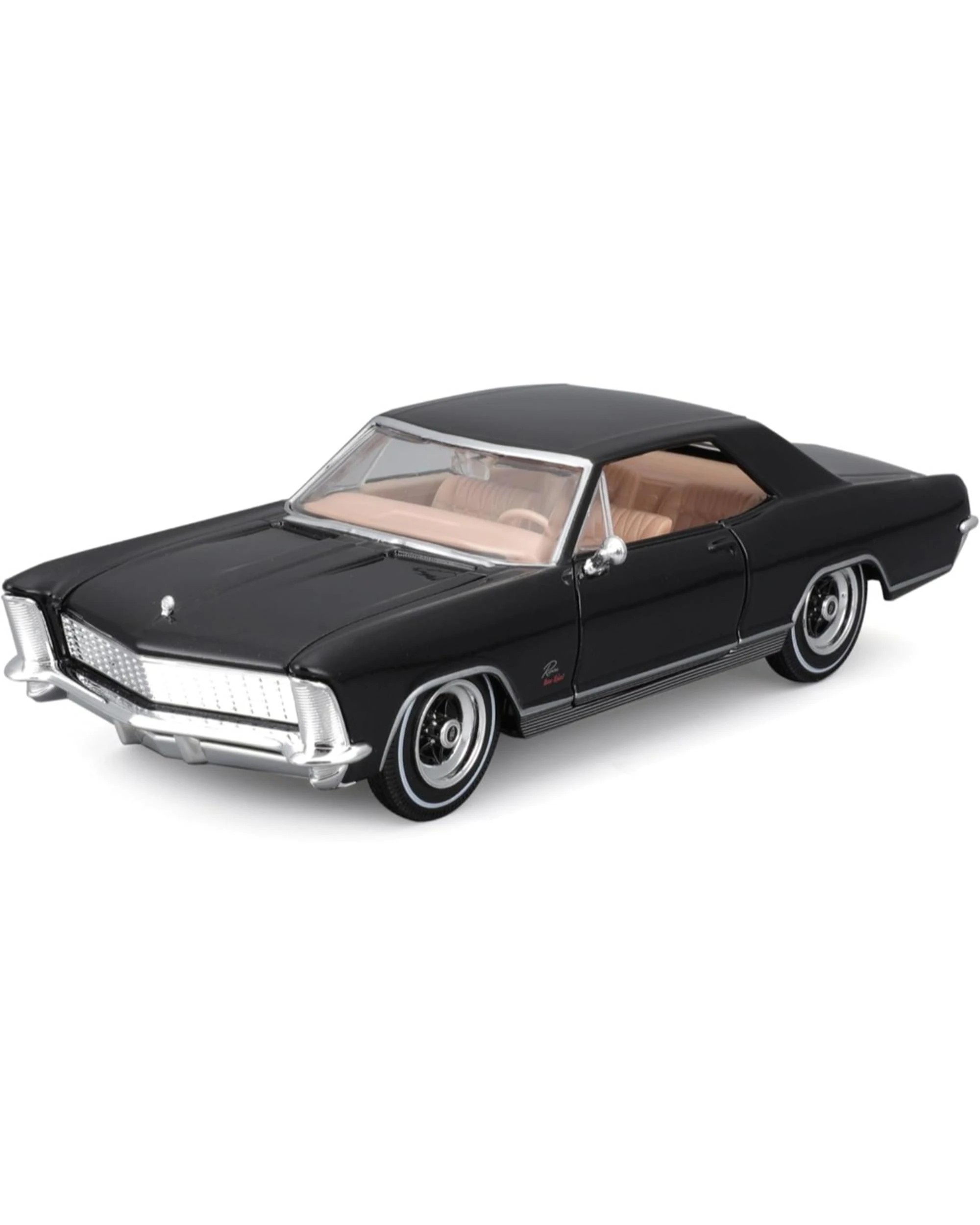 2 Maisto Special Edition 1965 Buick Riviera Gran Sport 1:26 Scale Model Car - Black, 2 of 3