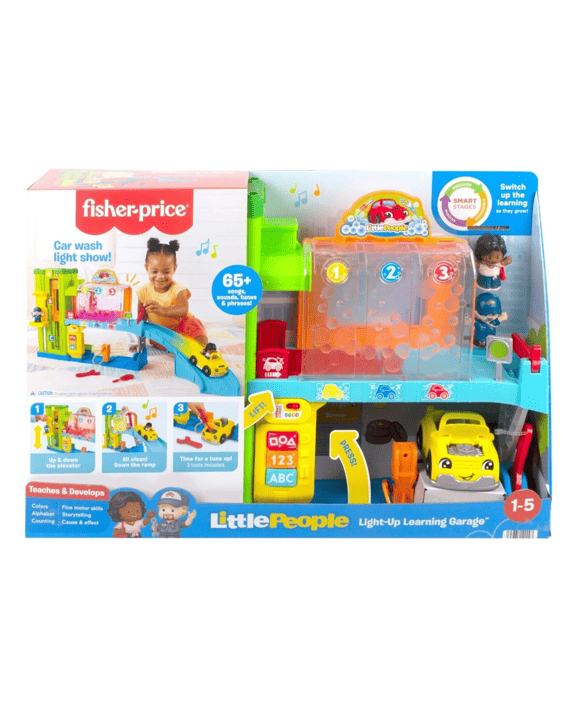 Fisher-Price Little People Light-Up Learning Garage