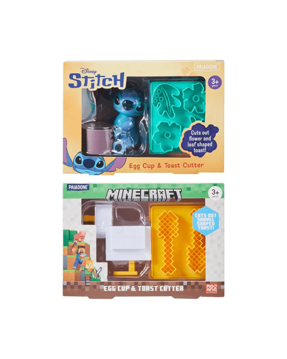 Egg Cup and Toast Cutter - Assorted