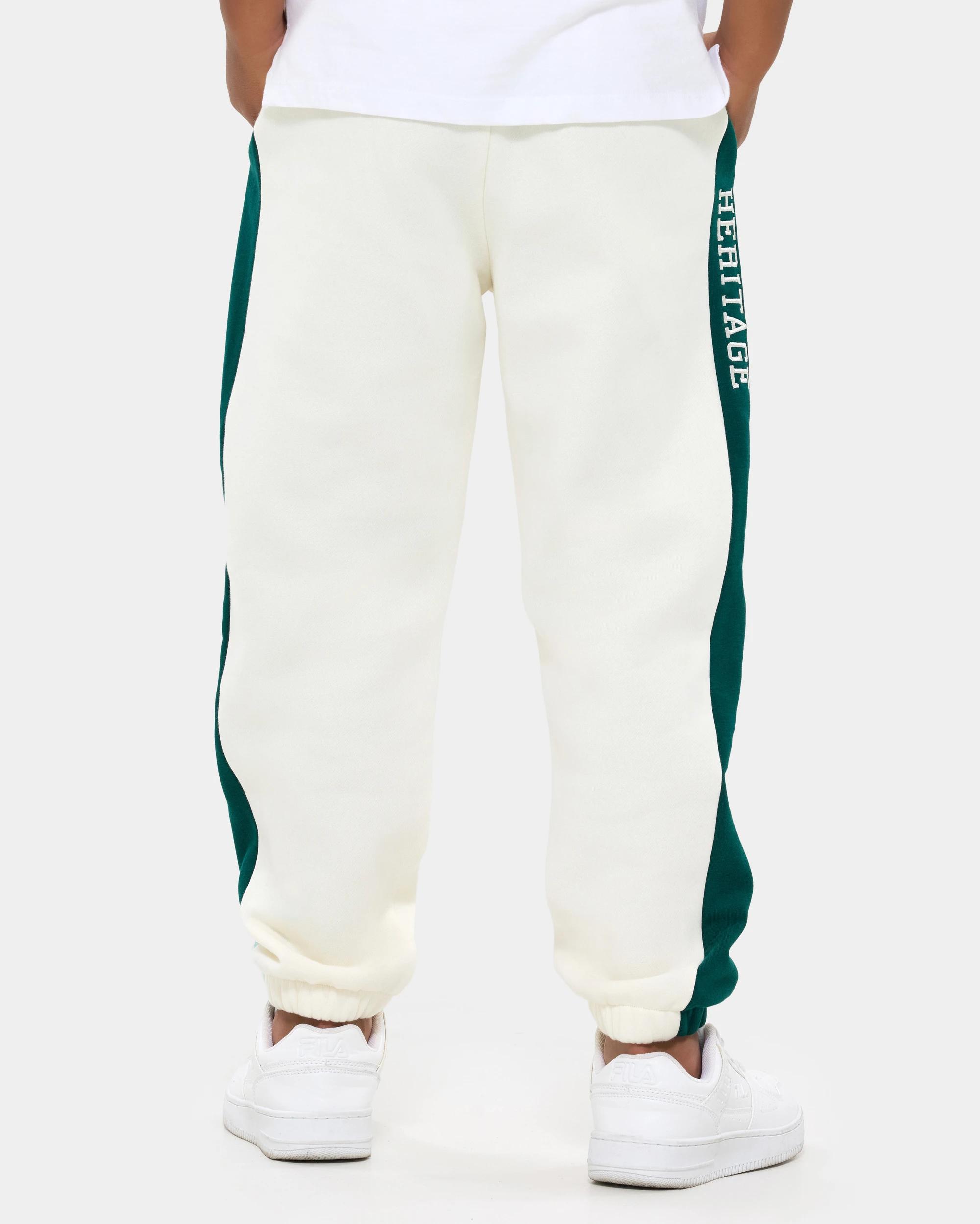 4 Fila Michael College Jogger Pants OFF WHITE, 4 of 7