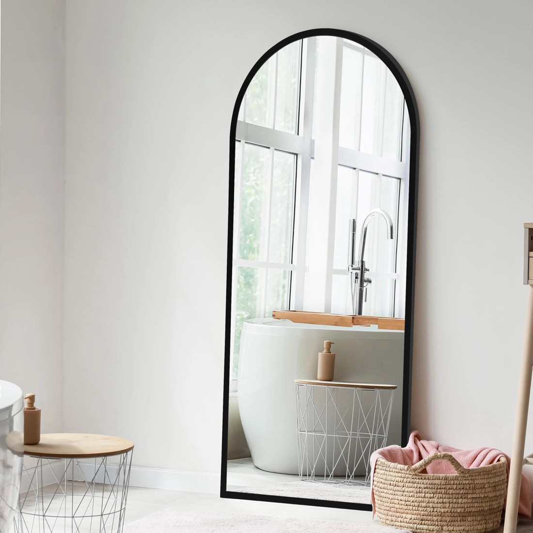 7 Yezi 180X80cm Full Length Mirror - Black, 7 of 7