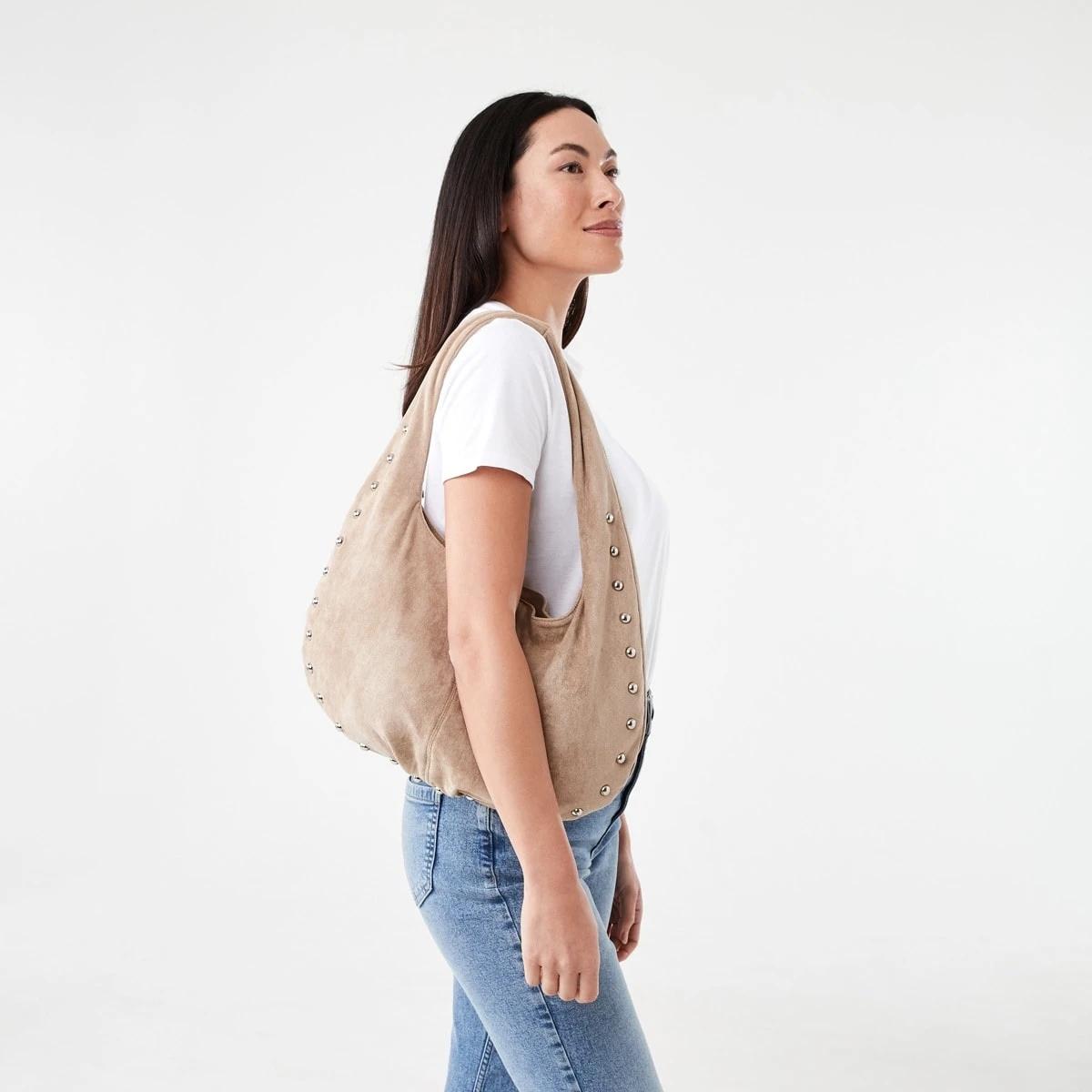 5 Shoulder Bag Sandy Bone, 5 of 10