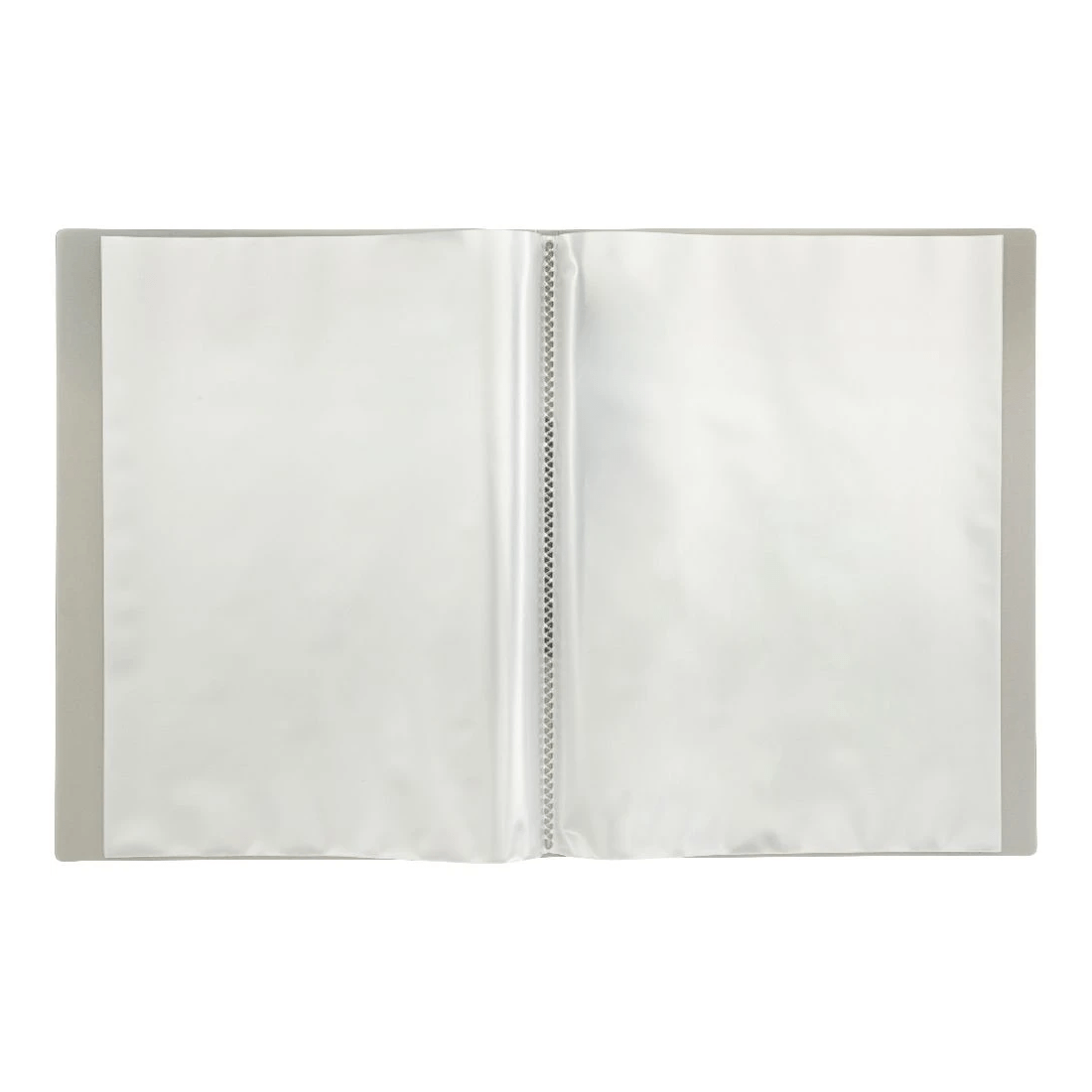 2 King Jim Fixed Display Book 10 Pockets Gloss Gray, 2 of 3