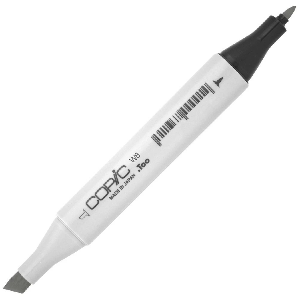 1 Copic Classic Original Dual Nib Marker W8 Warm Grey, 1 of 3