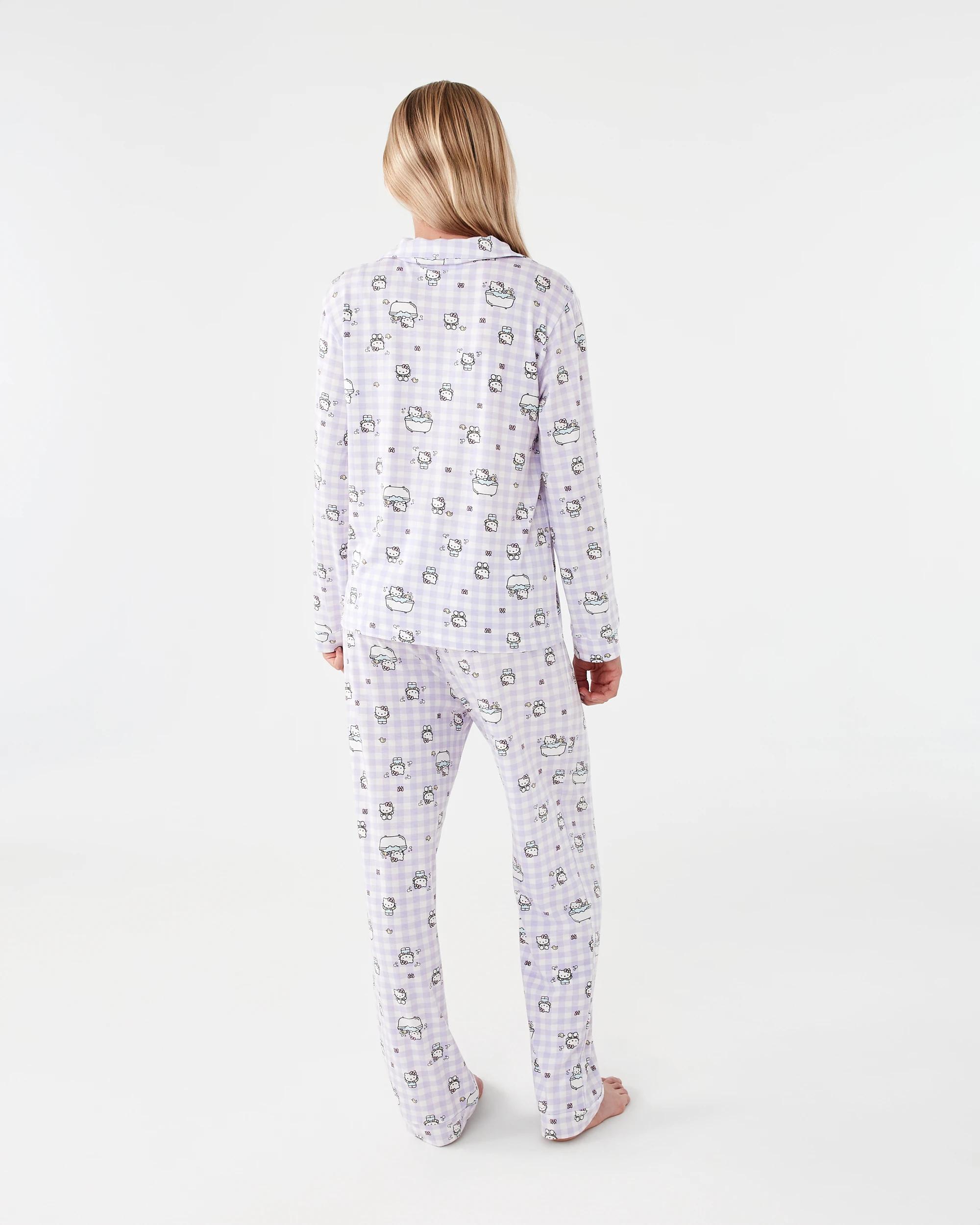2 Hello Kitty License Button Down Pyjama Set H Kitty, 2 of 8