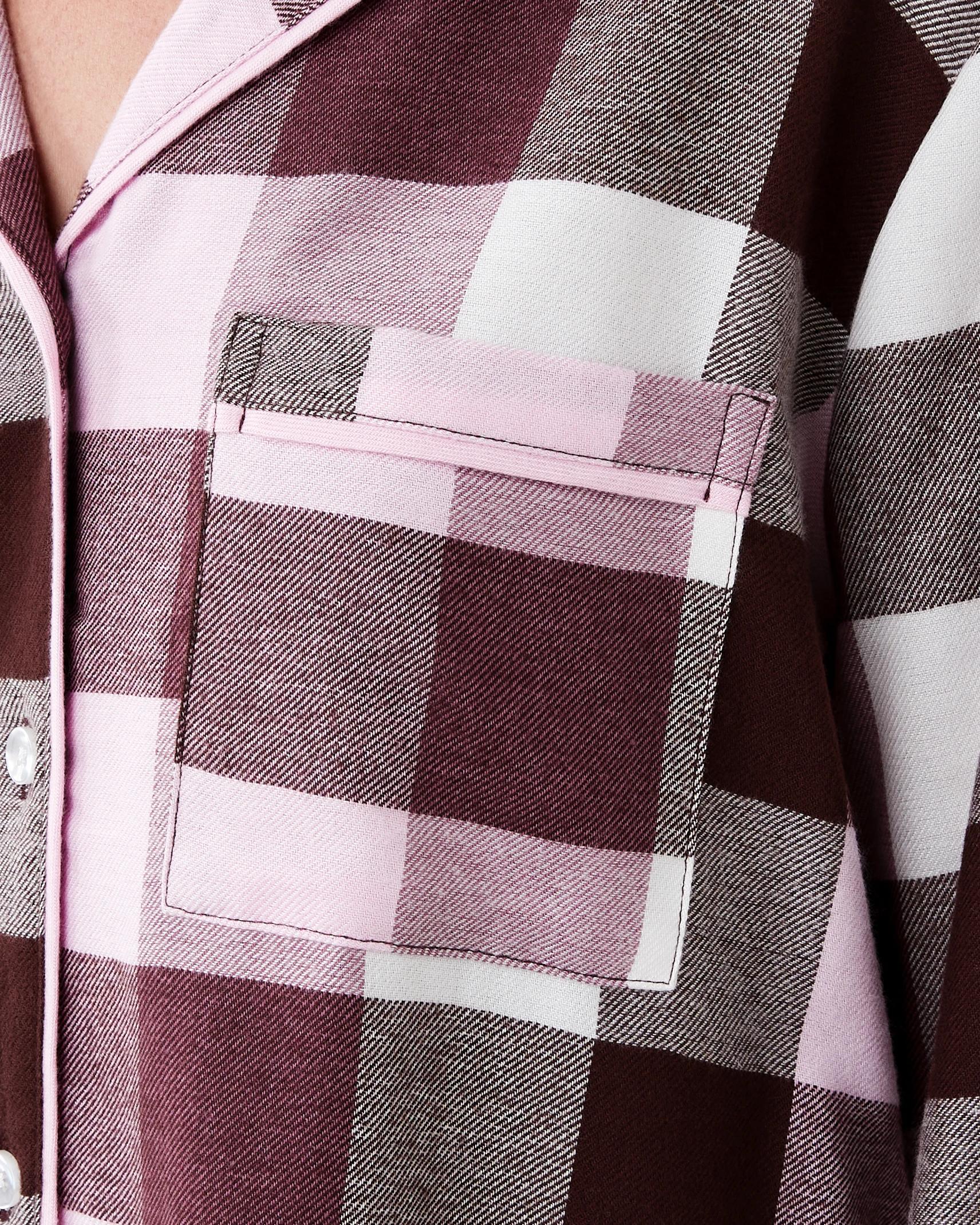 7 Classic Flannel Pyjama Set Large Chk, 7 of 9