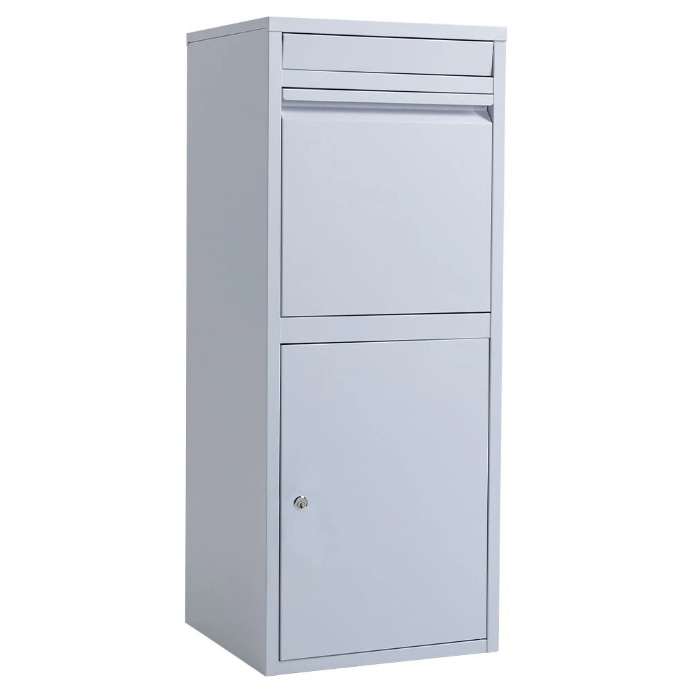 1 Fortia Freestanding Parcel Letterbox - Grey, 1 of 1