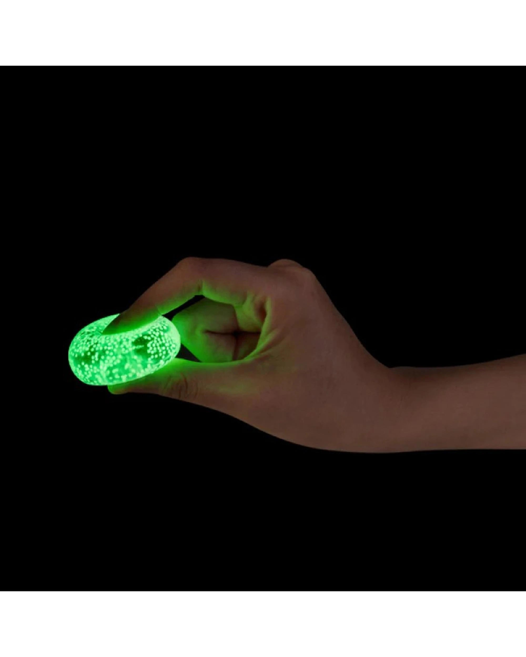 4 Smooshos Super Squeeze Glow in the Dark Mini Balls Set of 3, 4 of 5