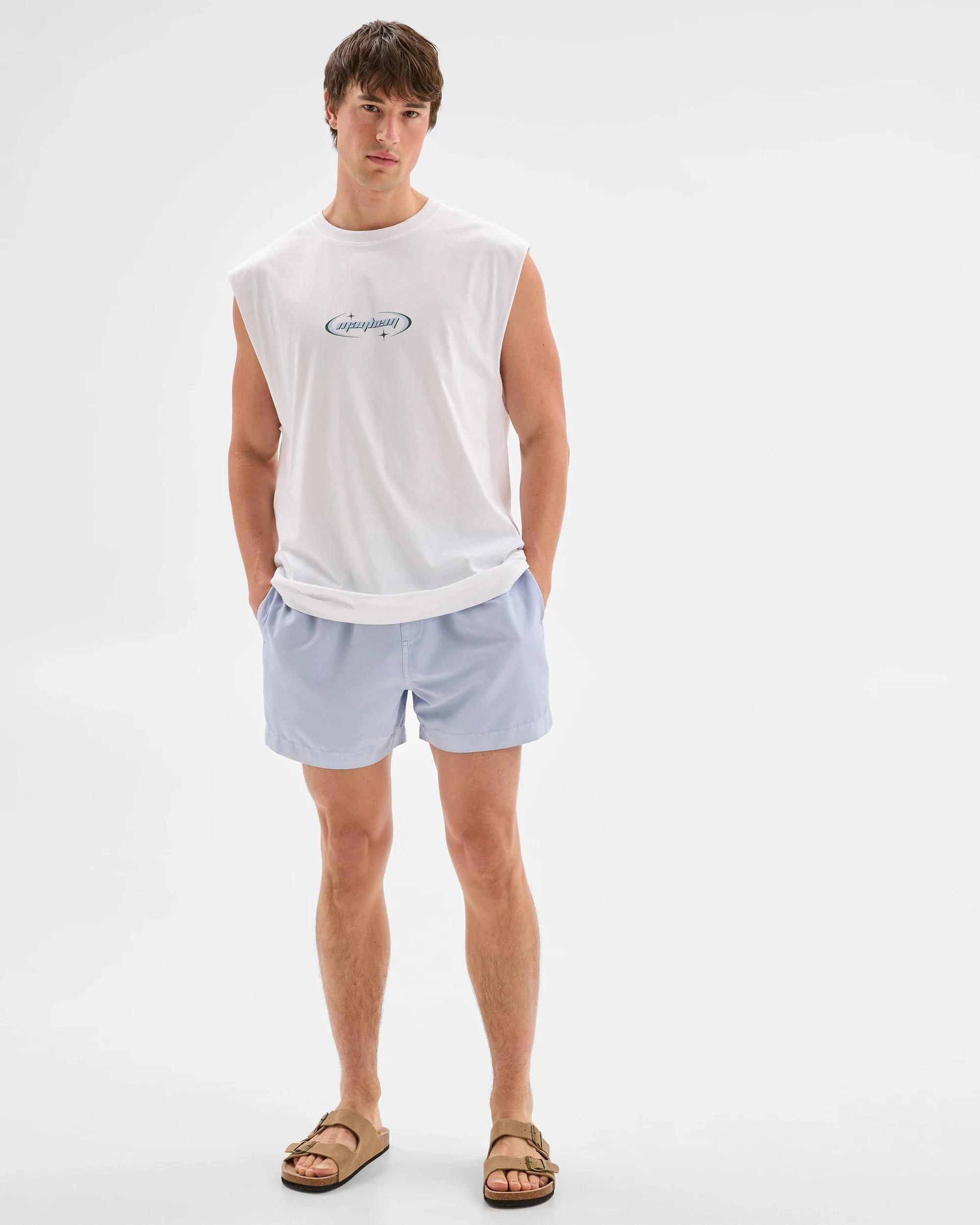 2 Commons Swim Shorts LIGHT BLUE, 2 of 6