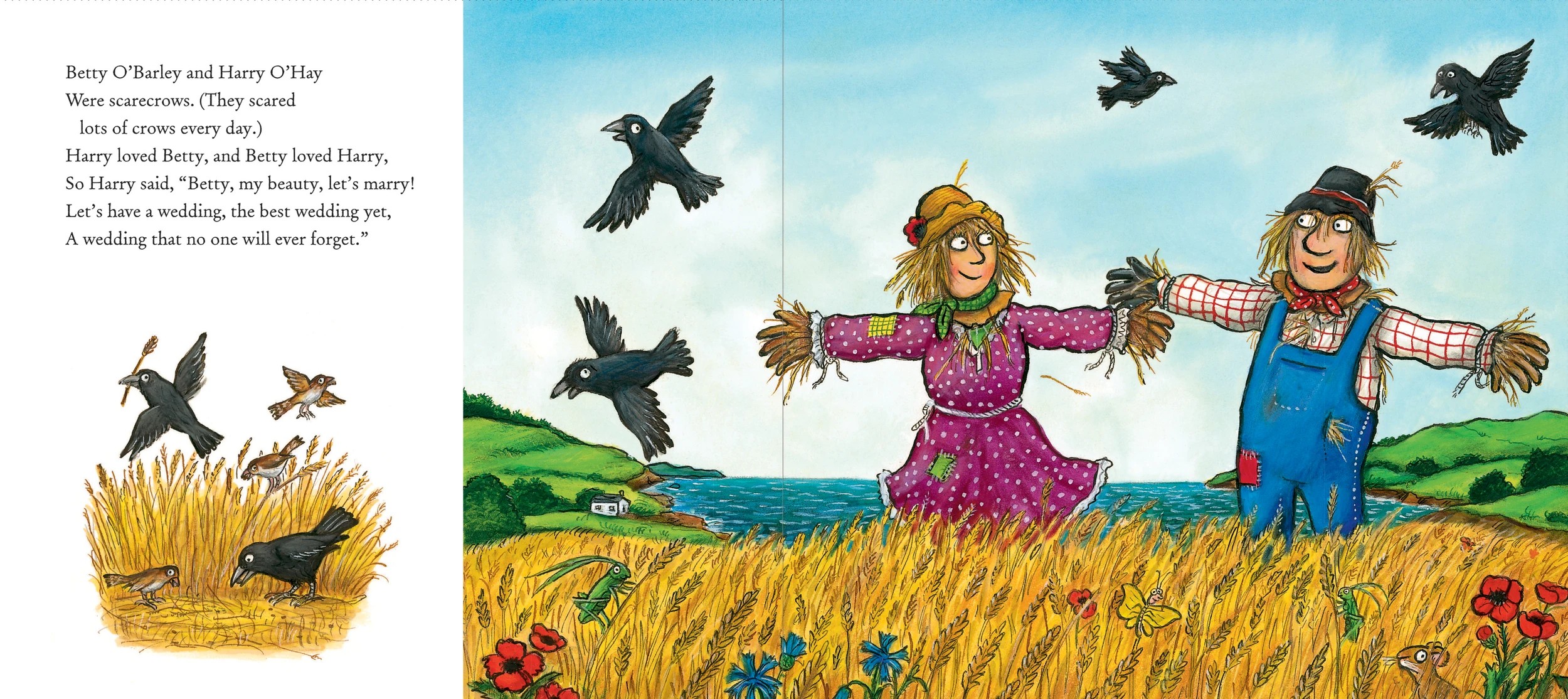3 The Scarecrows' Wedding by Julia Donaldson - Book, 3 of 3