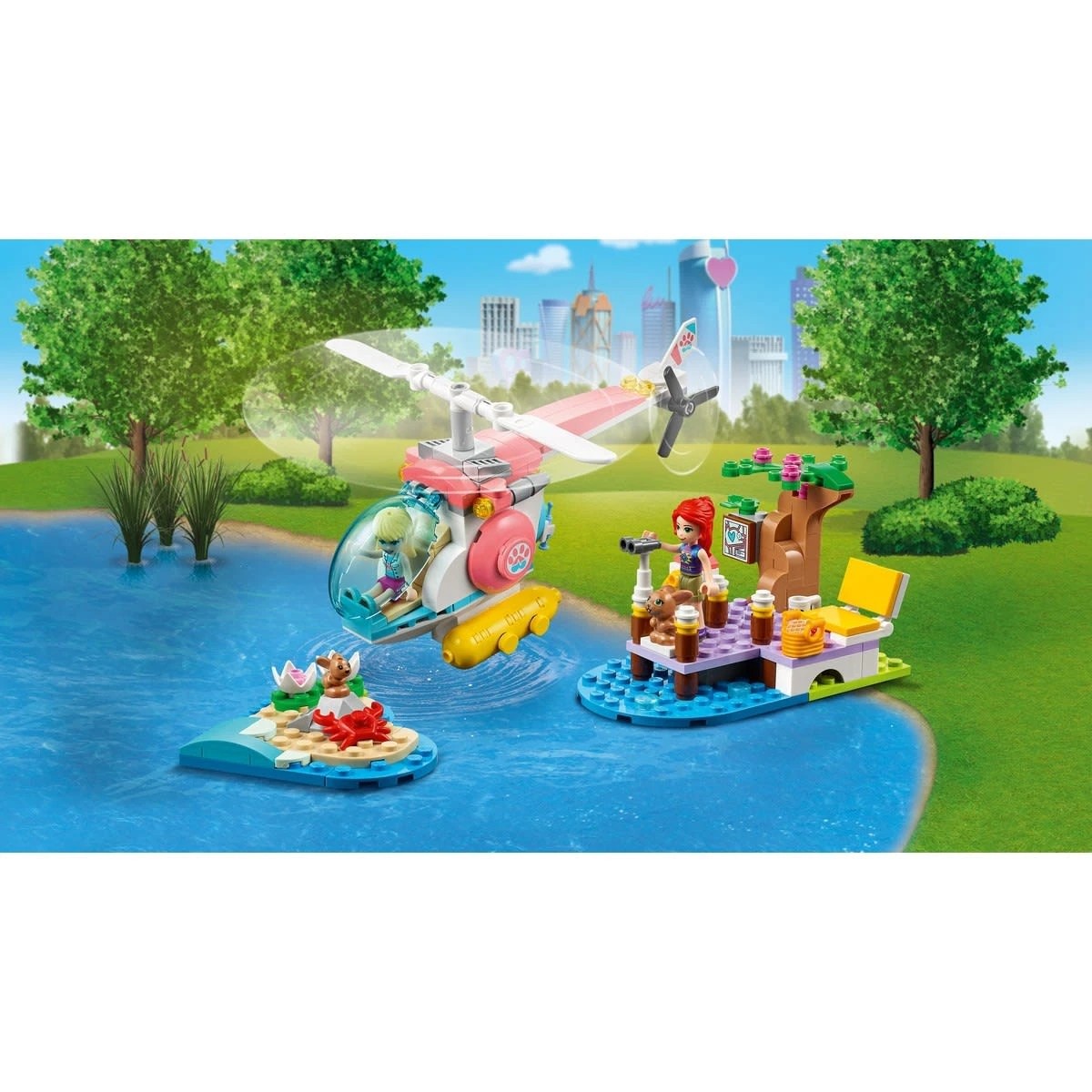 9 LEGO Friends Vet Clinic Rescue Helicopter 41692, 9 of 11