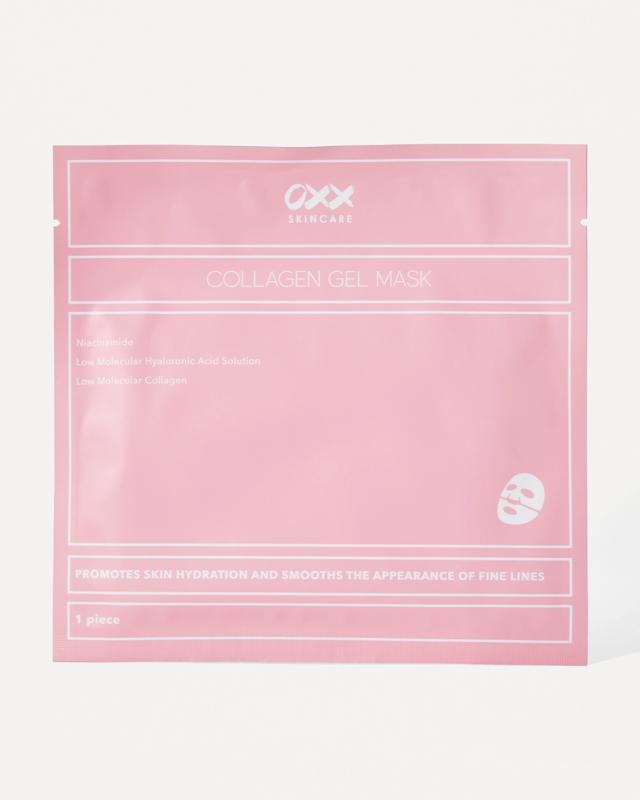 OXX Skincare 4 Pack Collagen Real Deep Mask - Niacinamide, Low Molecular Hyaluronic Acid Solution and Low Molecular Coll