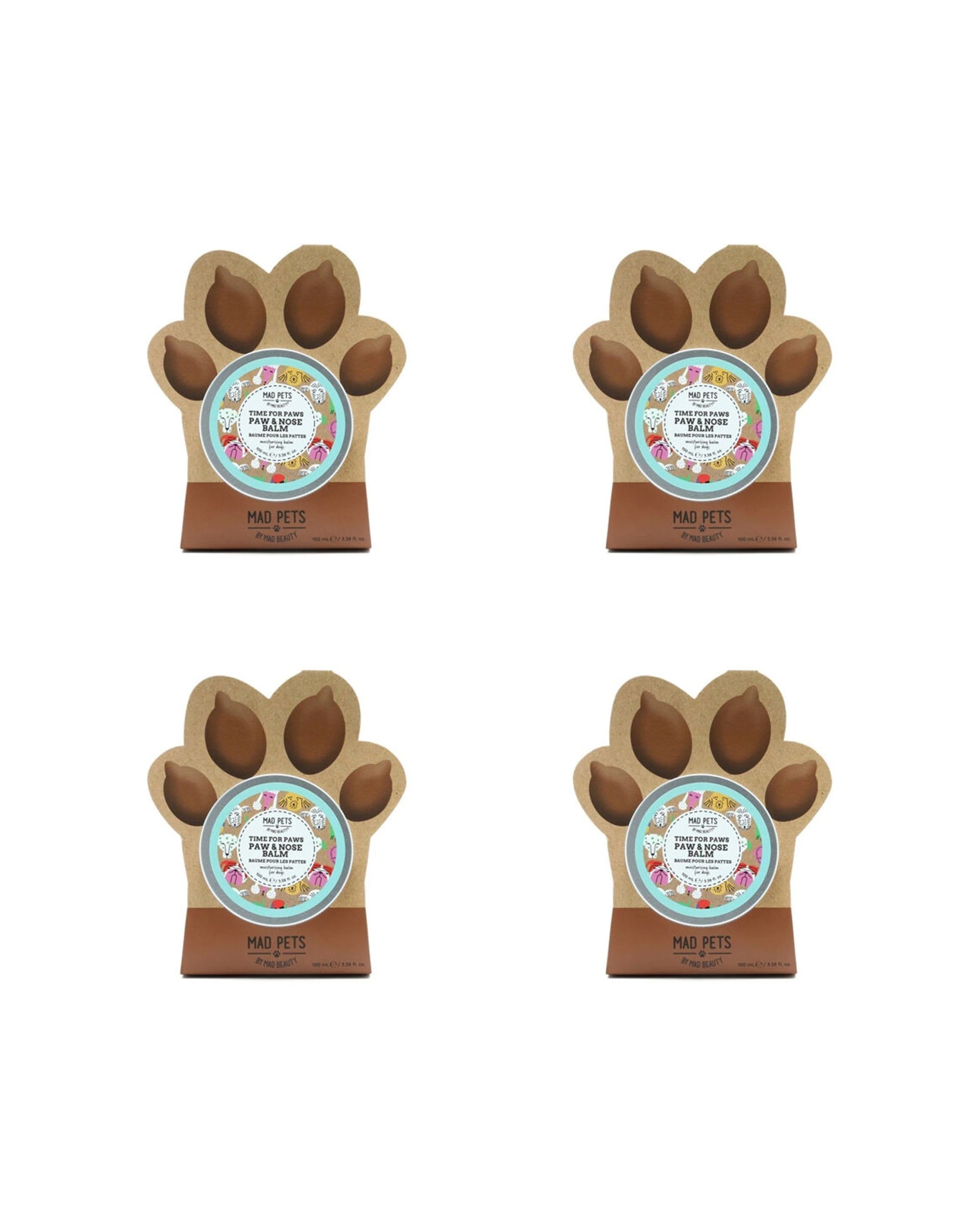 1 Mad Pets Calming Paw and Nose Soothing Balm Oatmeal & Chamomile 4PK 100ml - Multi, 1 of 4