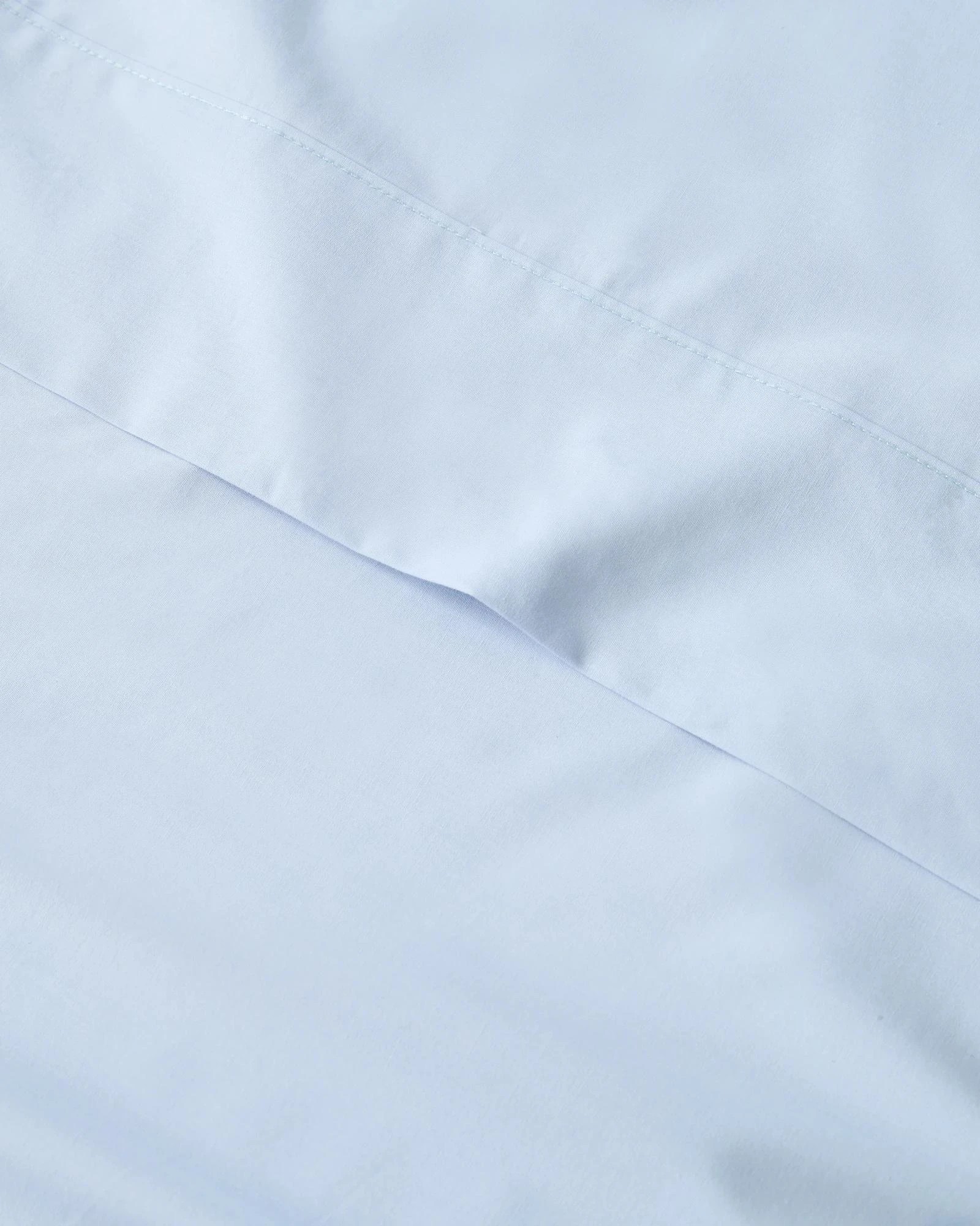 2 Target Australian Cotton 250 Thread Count Flat Sheet - Queen Bed - Blue, 2 of 2