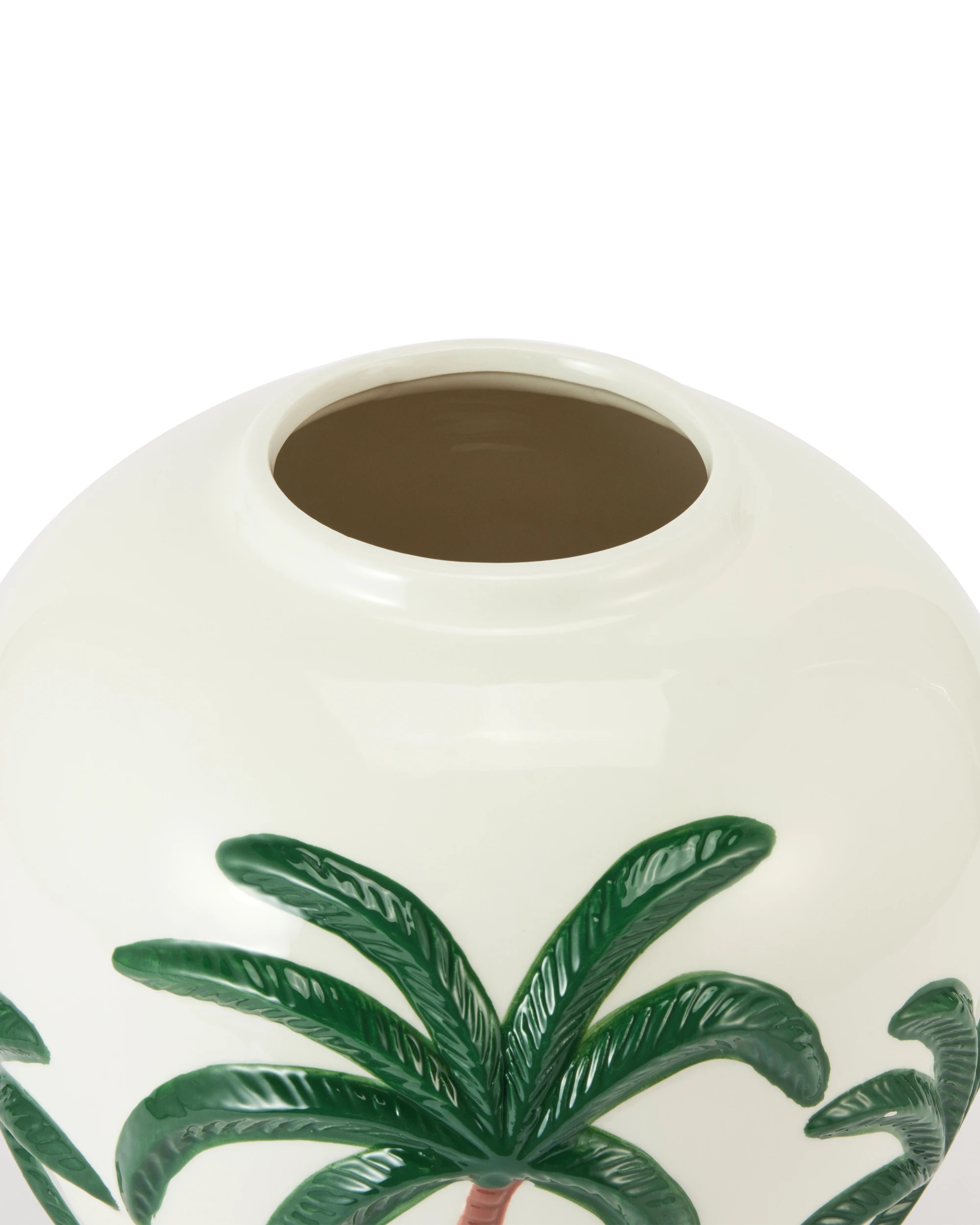 4 Palm Tree Ceramic Vase, 4 of 5