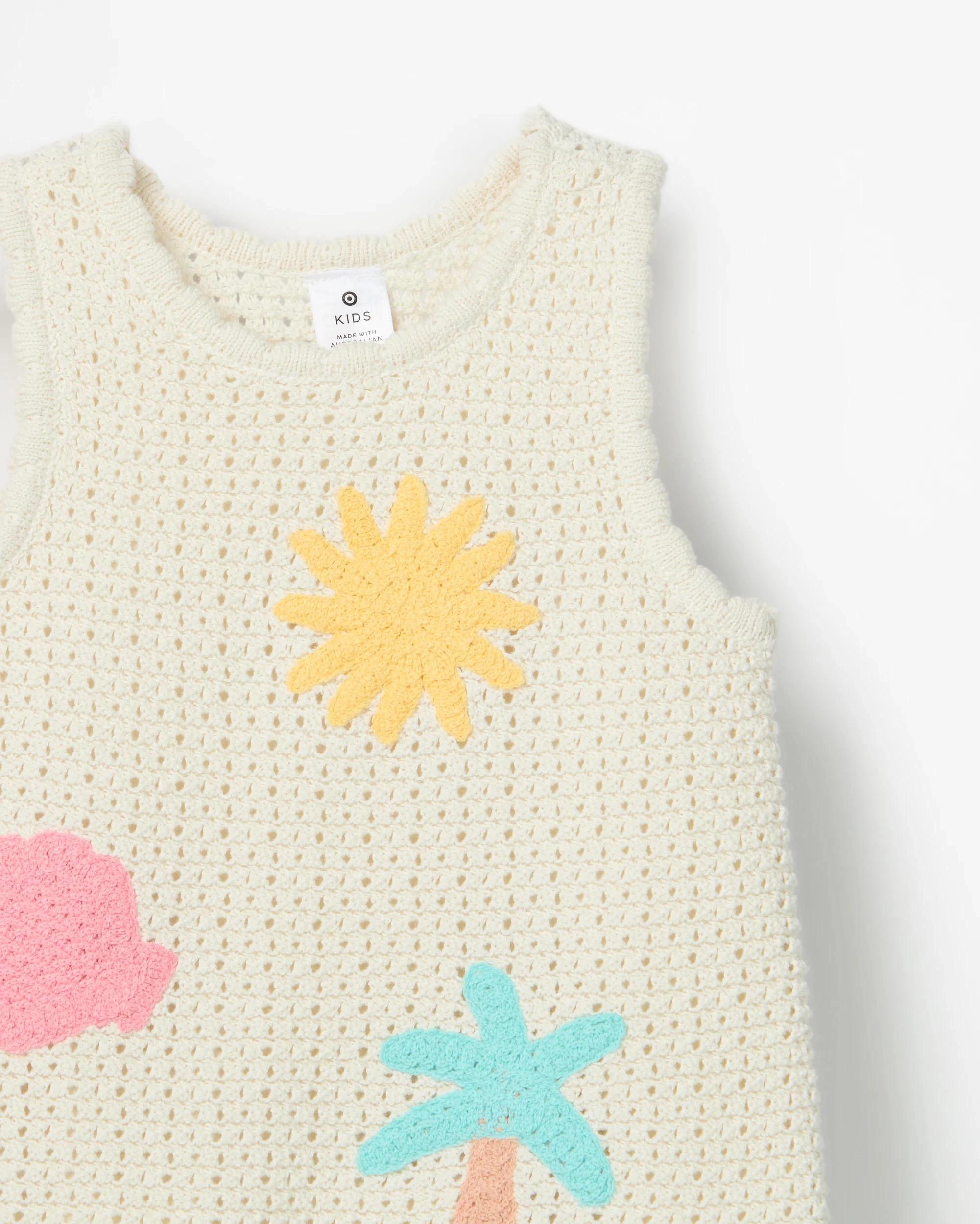 7 Target Crochet Shorts and Tank Top Set GARDENIA, 7 of 8