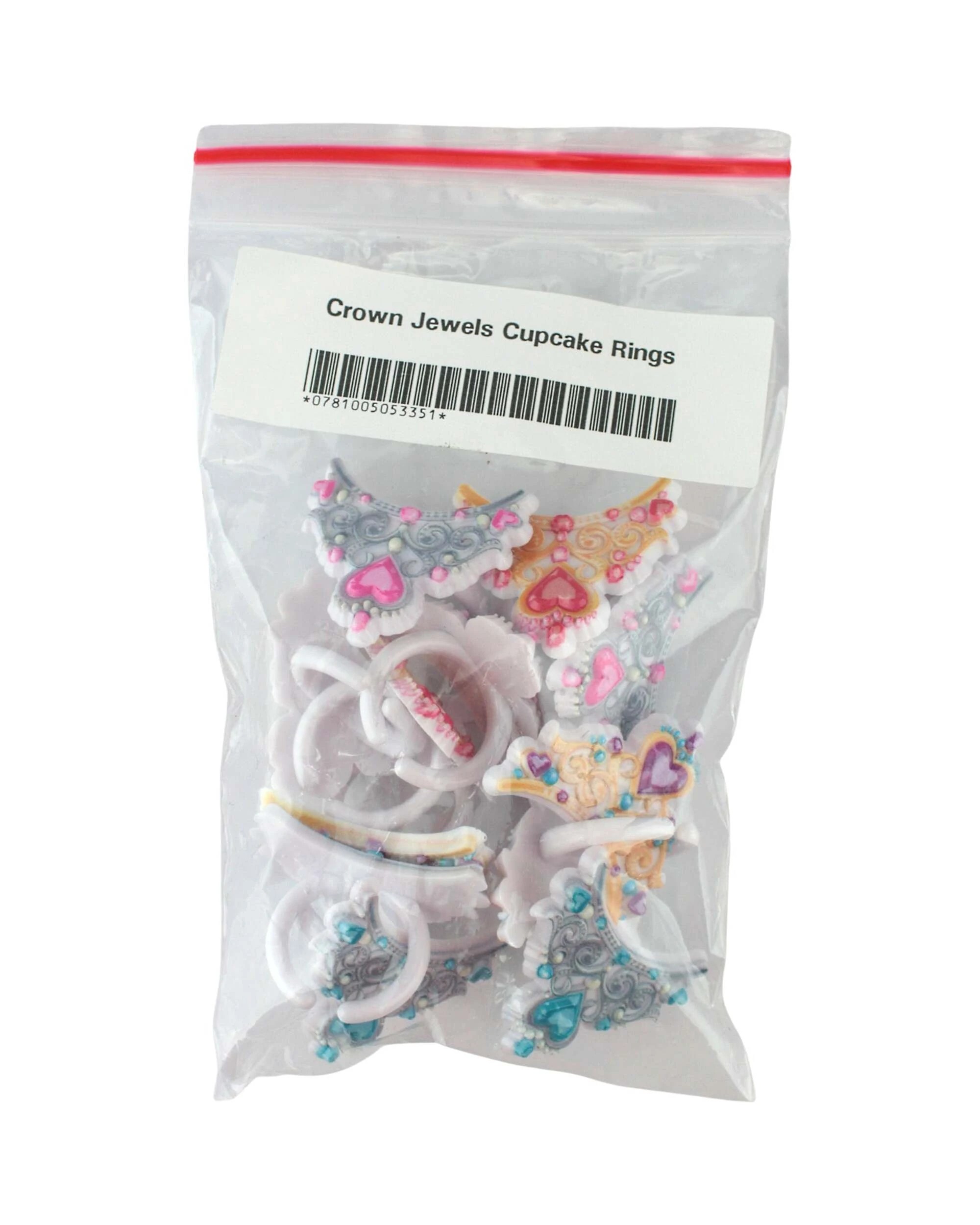 3 DecoPac Crown Jewel Cupcake Rings Pack of 12, 3 of 3