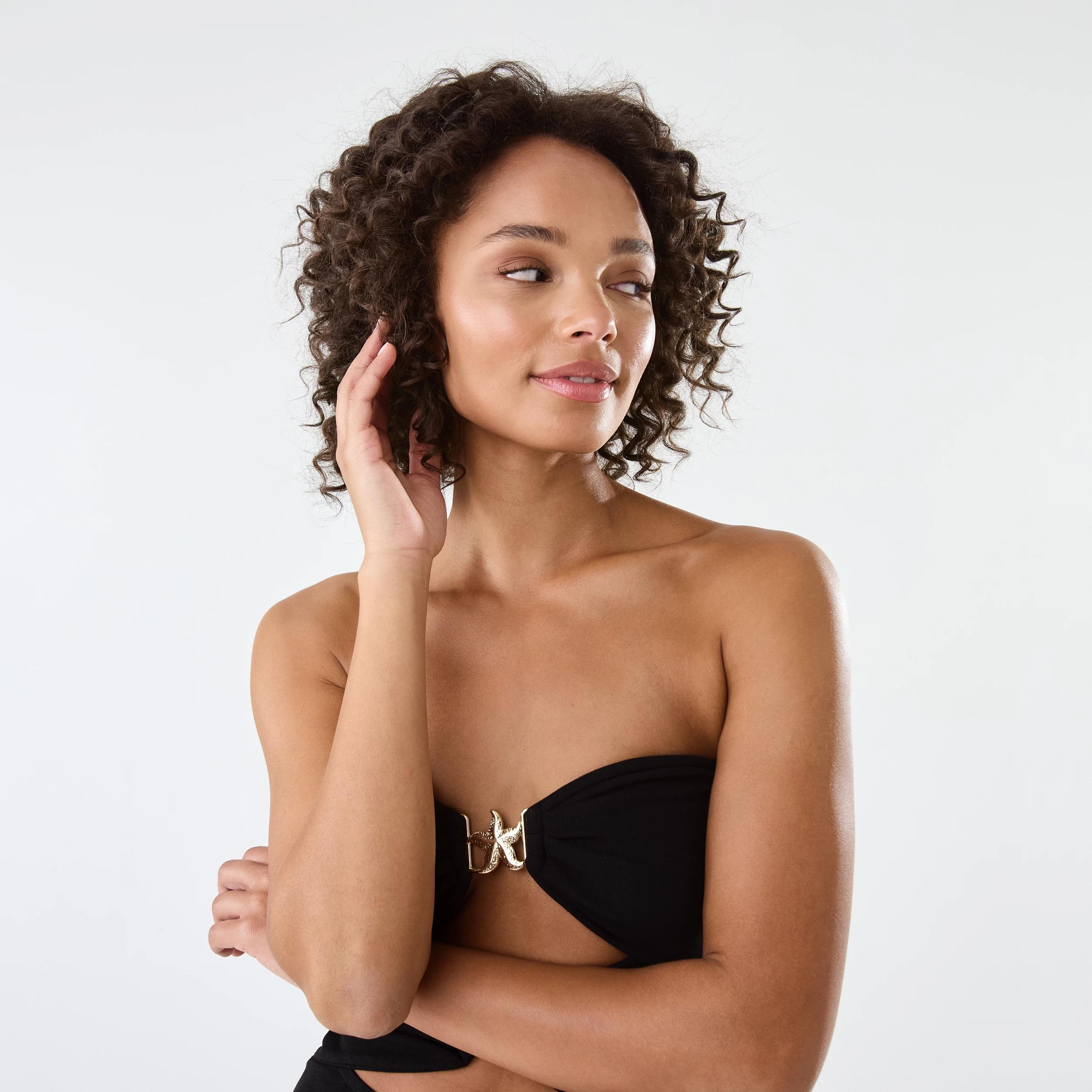 5 Cut Out Starfish Mini Dress Black, 5 of 6