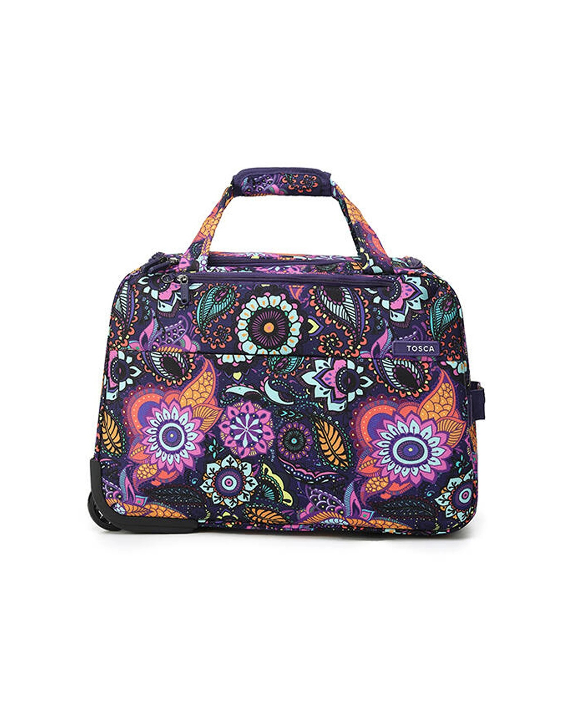 3 Tosca So-Lite 45L Cabin Travel Trolley Bag With Wheels - Pattern, 3 of 4