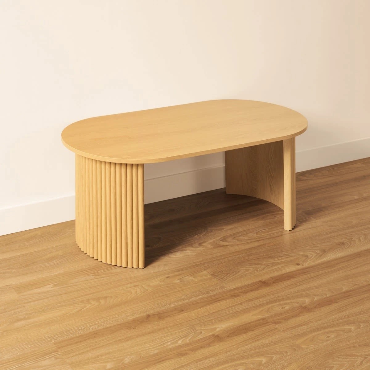 3 Ribbed Coffee Table, 3 of 5