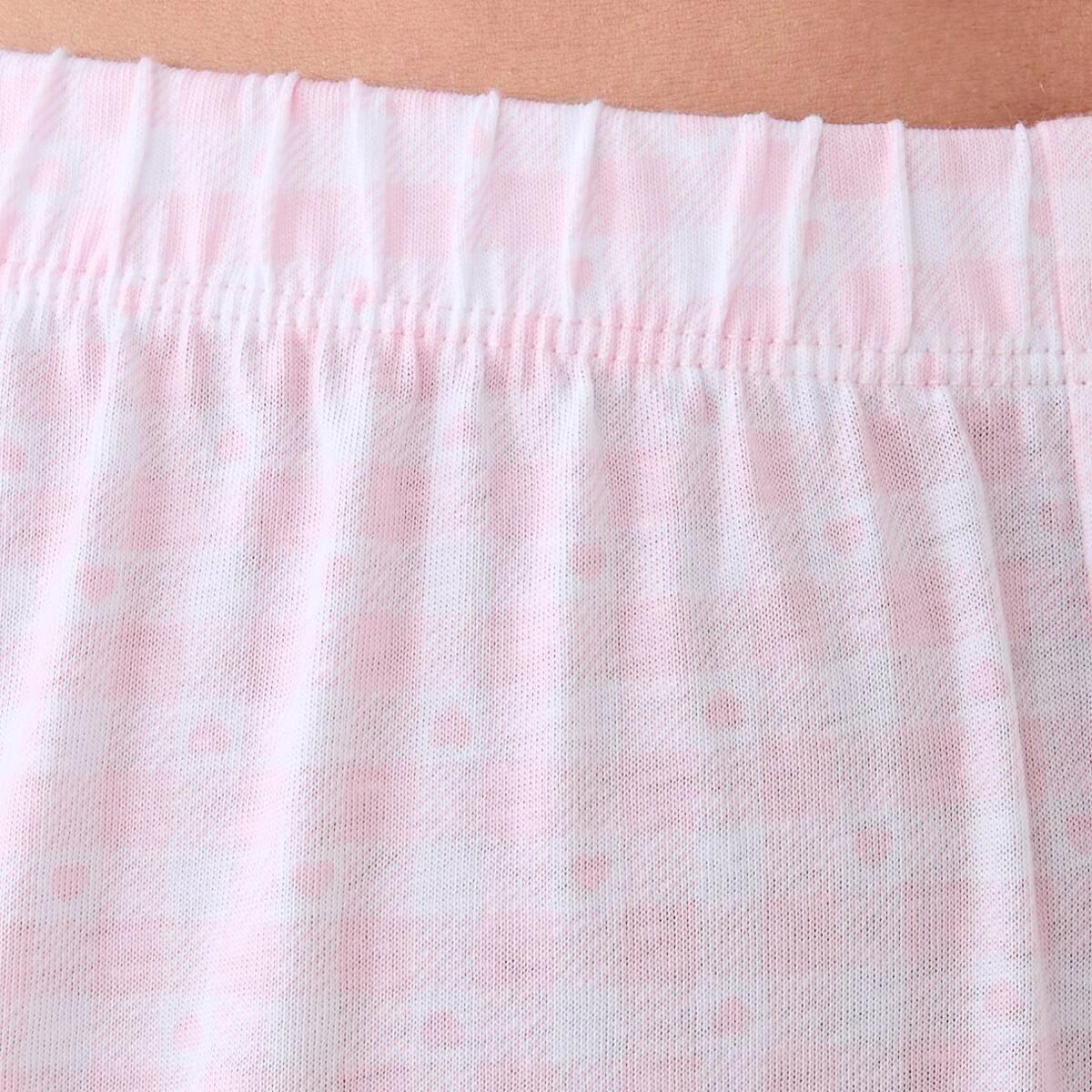 4 3/4 Print Knit Pants HEART CHECK BALLET PINK, 4 of 4