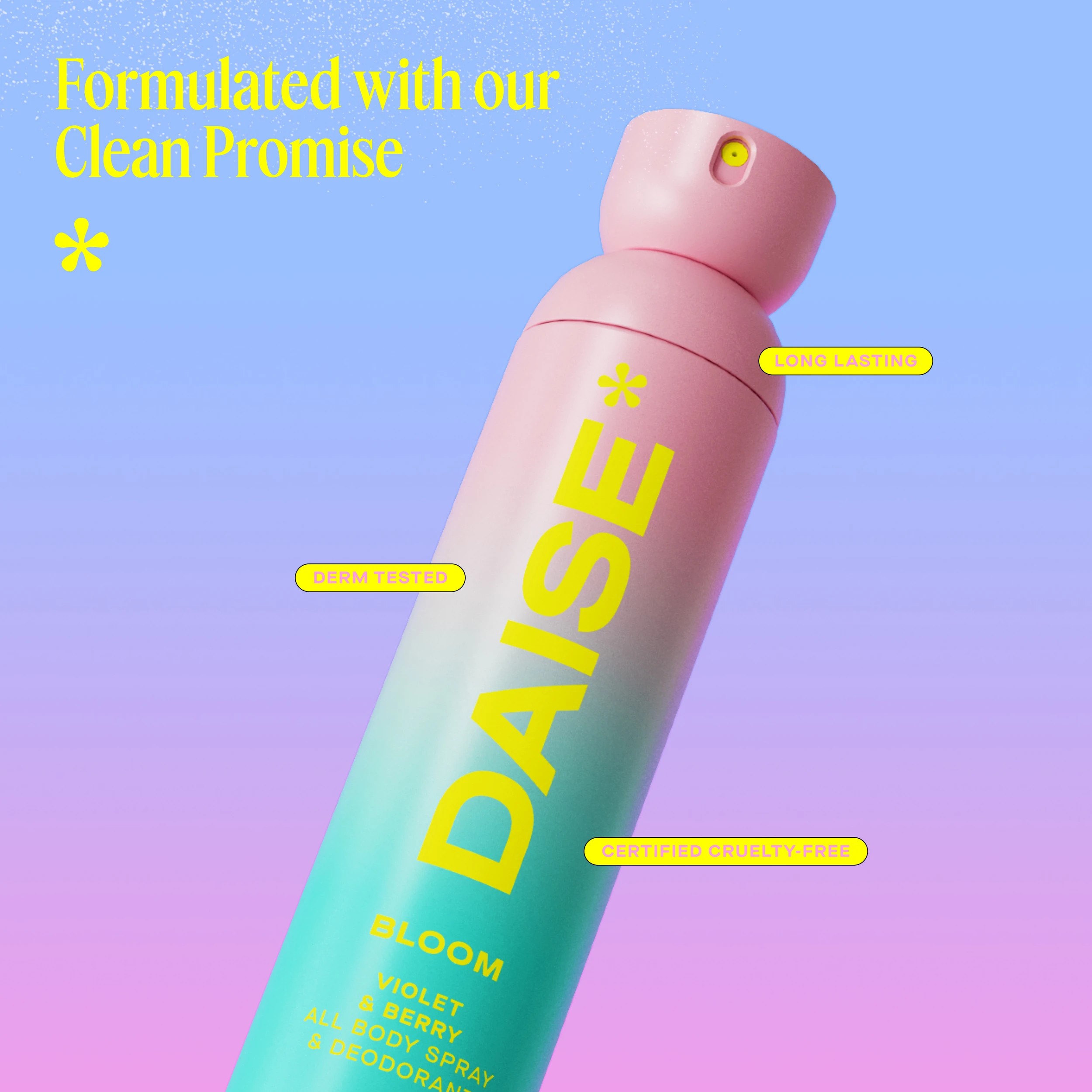 4 DAISE Bloom All Body Spray & Deodorant 120ml - Violet and Berry, 4 of 9