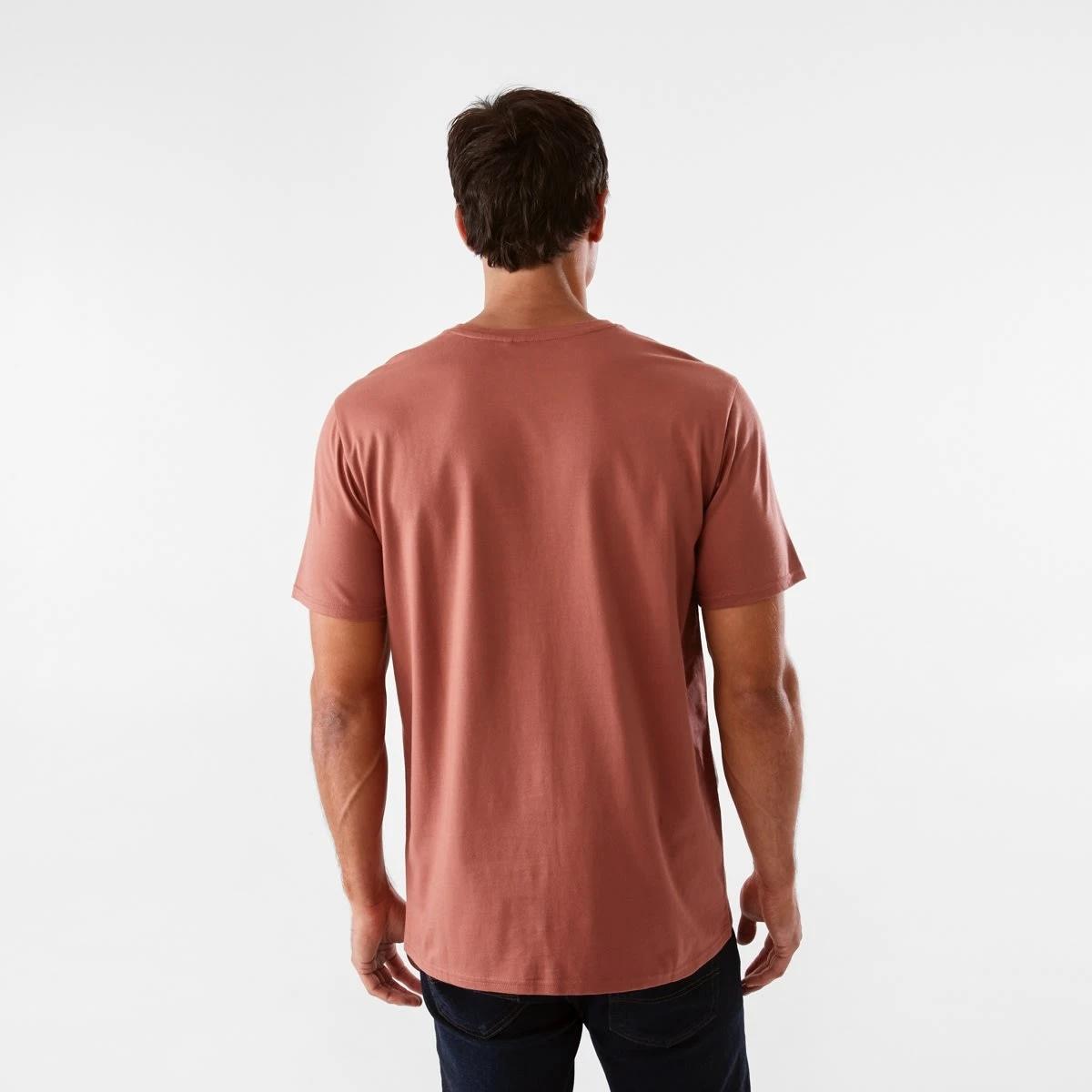 2 Australian Grown Cotton Crew Neck T-shirt Brn Cope, 2 of 5