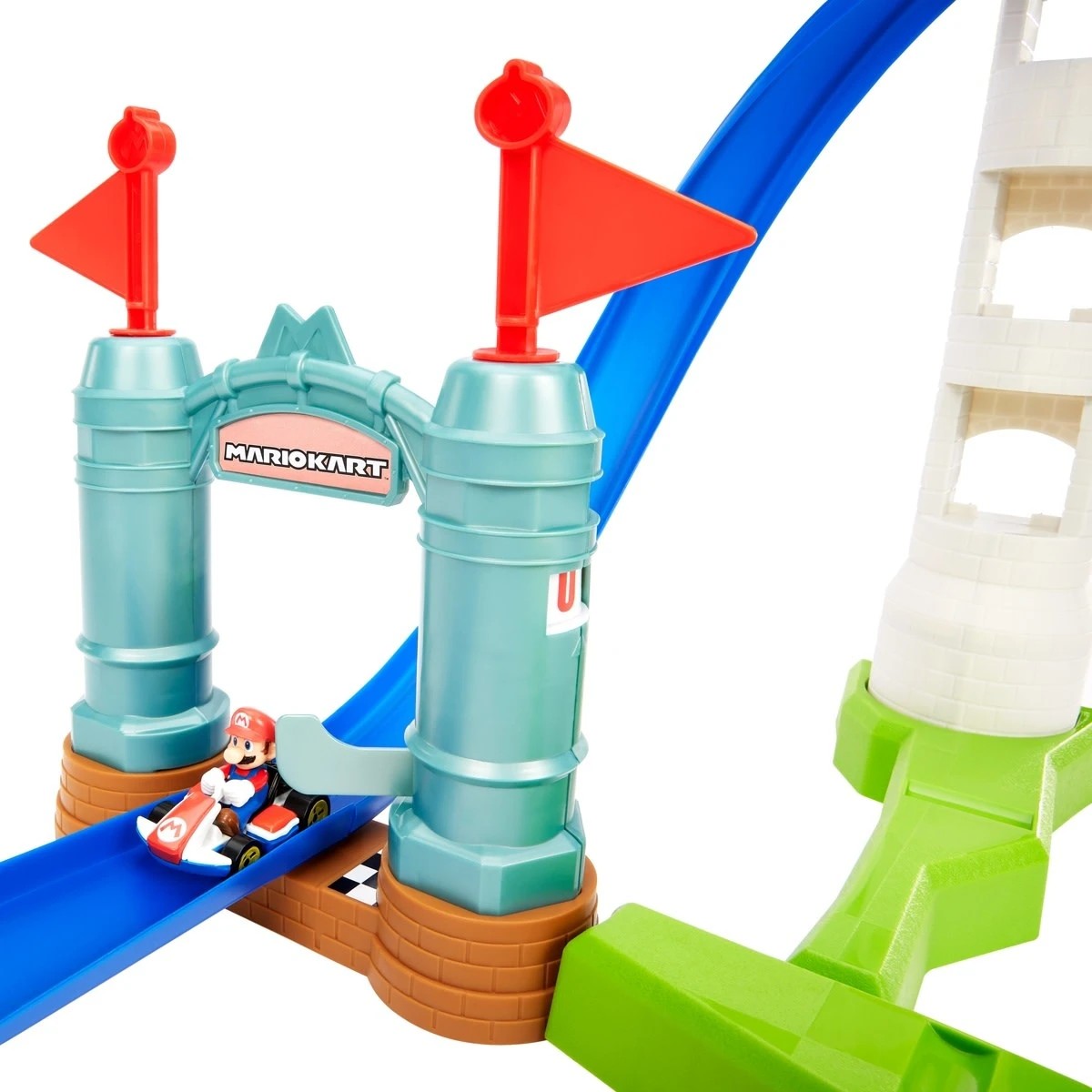 5 ​Hot Wheels Mario Kart Circuit Slam Track Set, 5 of 8