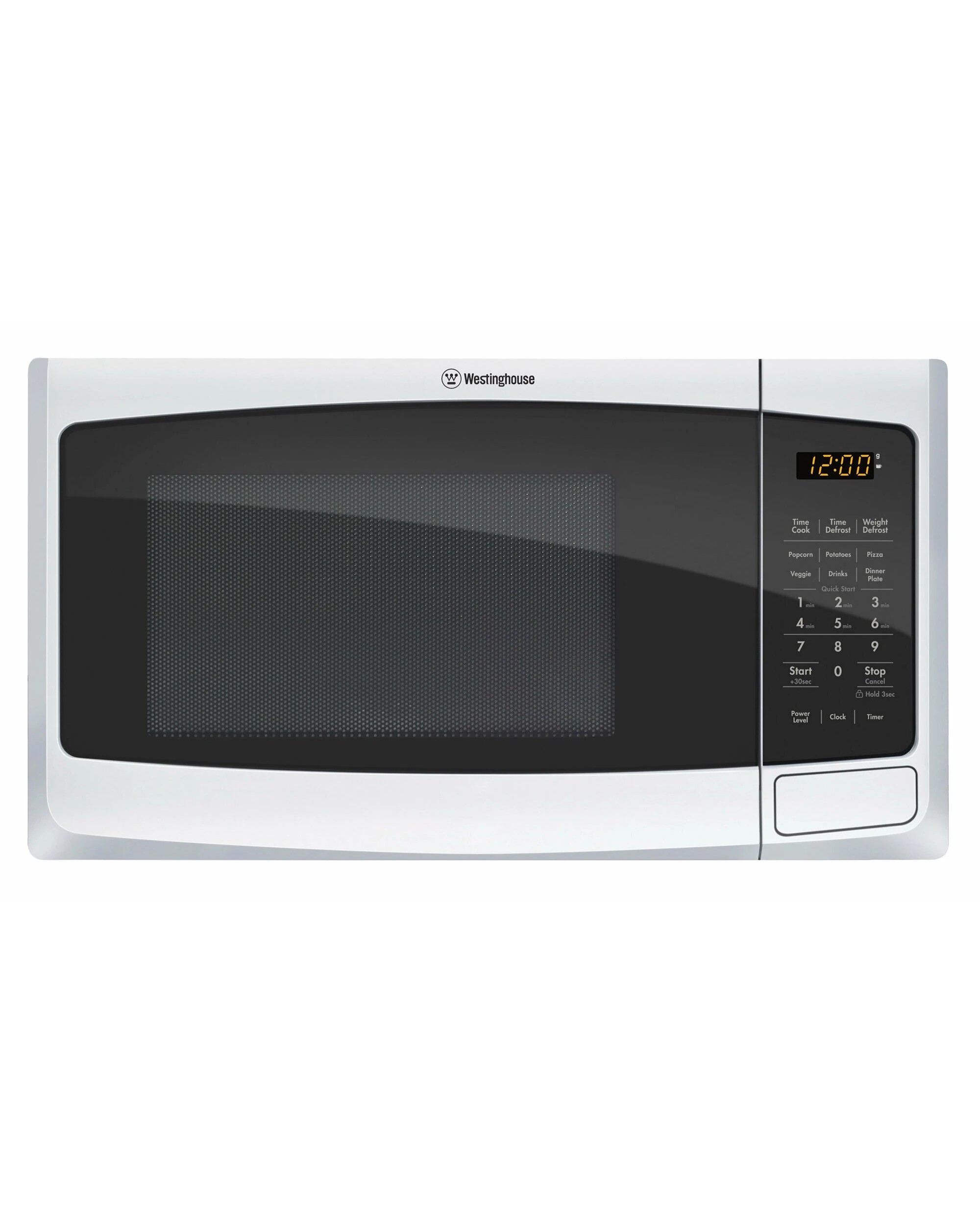 1 Westinghouse 23L 800W Countertop Microwave Oven White, 1 of 3