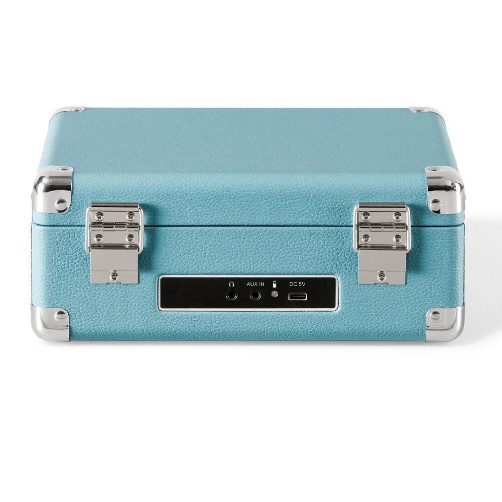 6 Crosley Cruiser Portable Retro CD Player with Stereo Bluetooth Speakers, FM Radio - Turqouise - Blue, 6 of 6