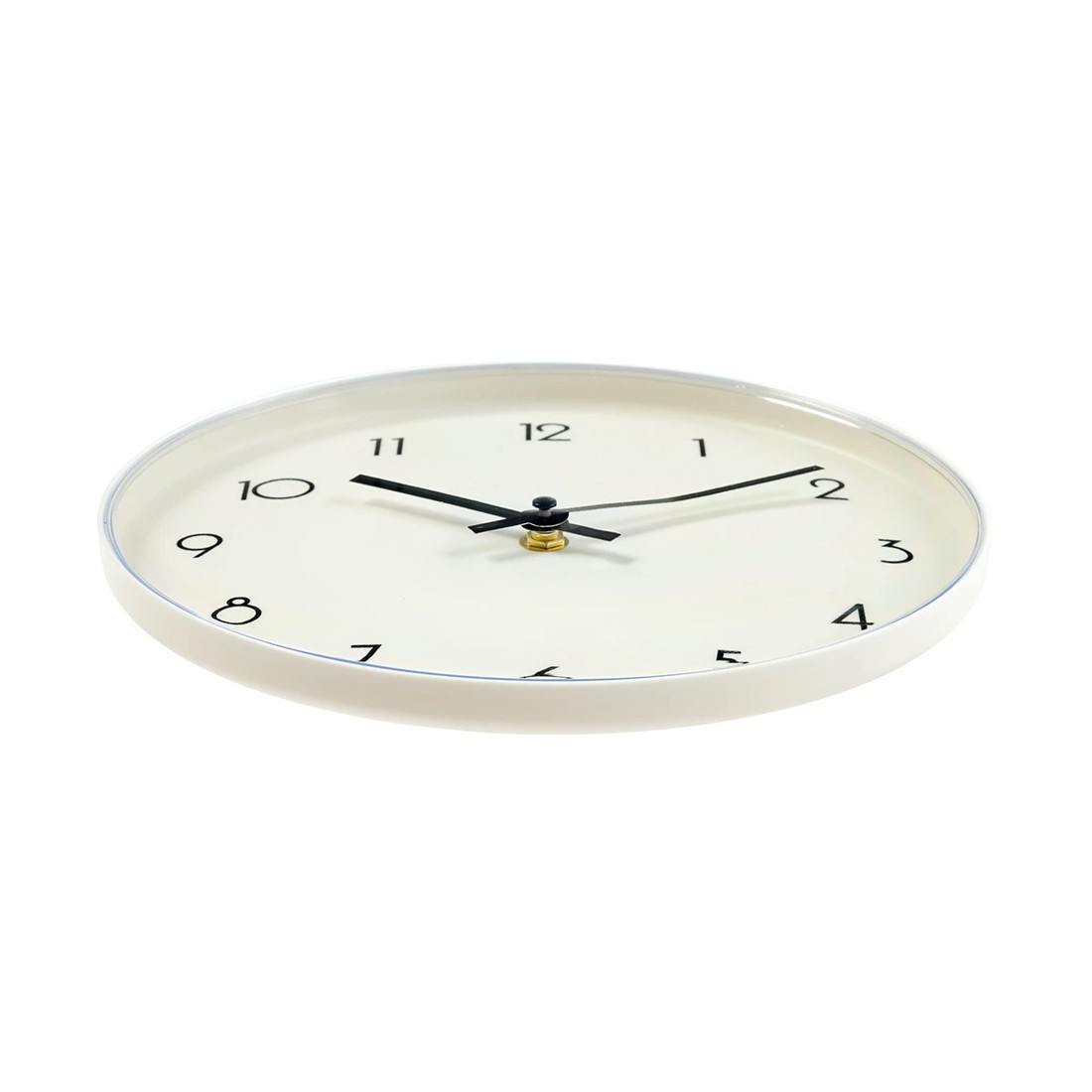 2 White Plastic Clock, 2 of 5