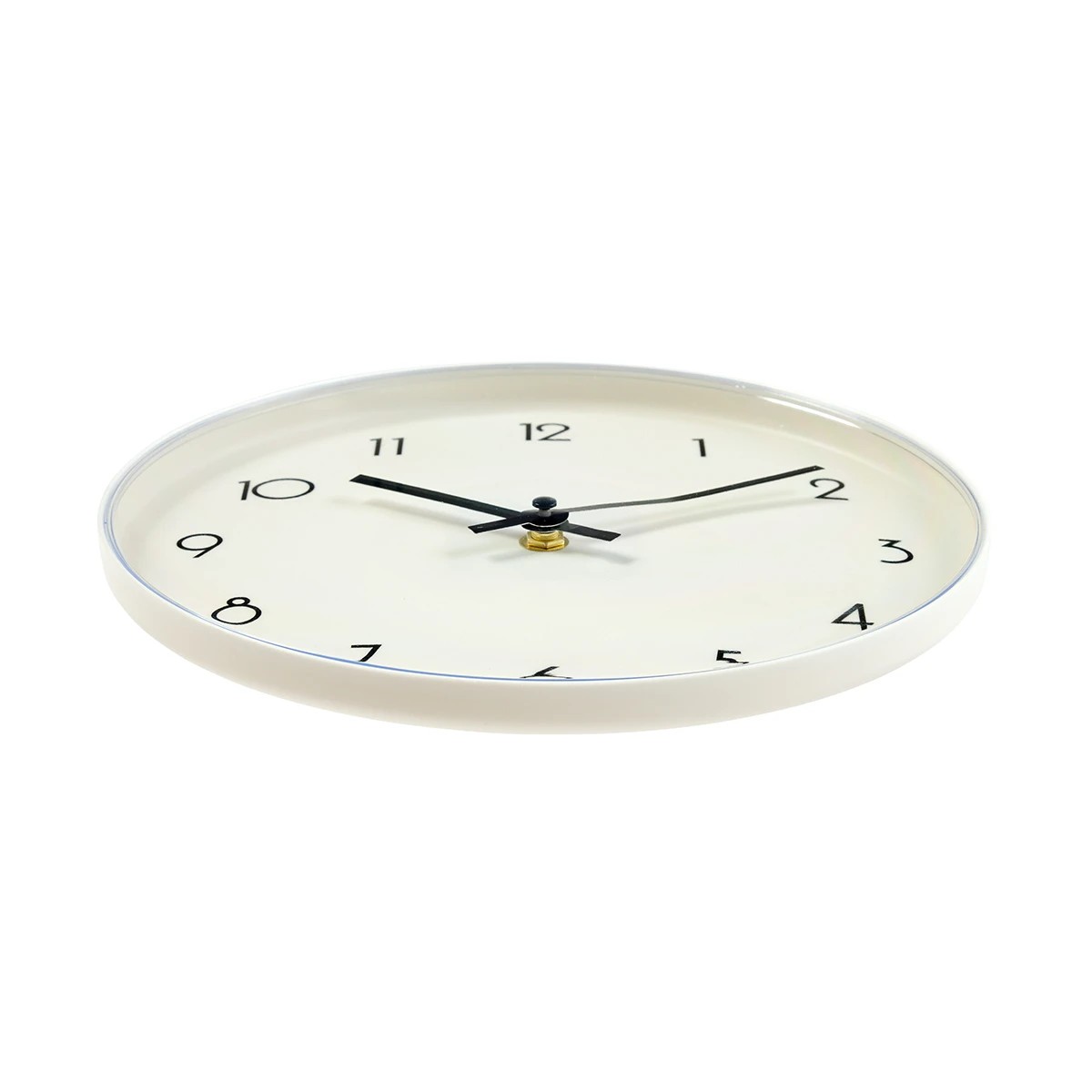 2 White Plastic Clock, 2 of 5