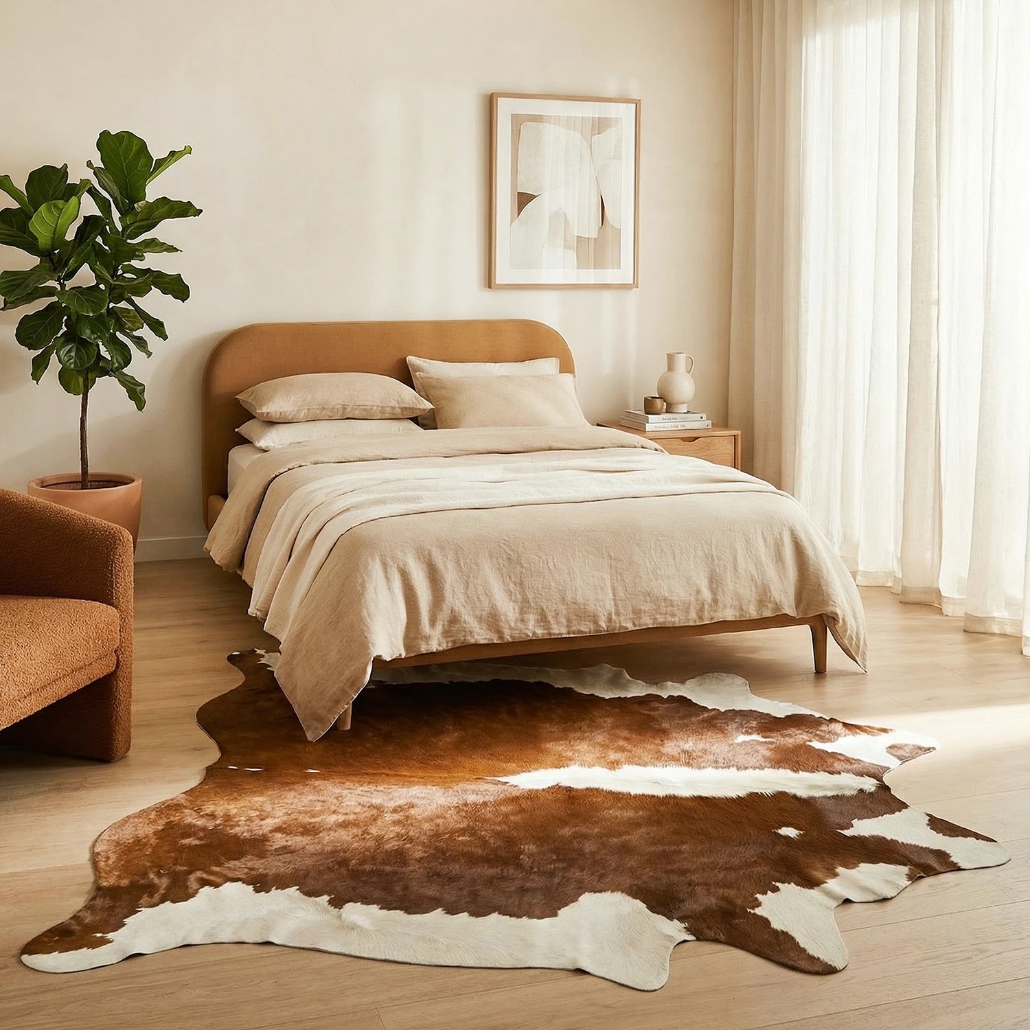 Common Ground Rugs Premium Brazilian Cow Hide 200x150 cm approx ...