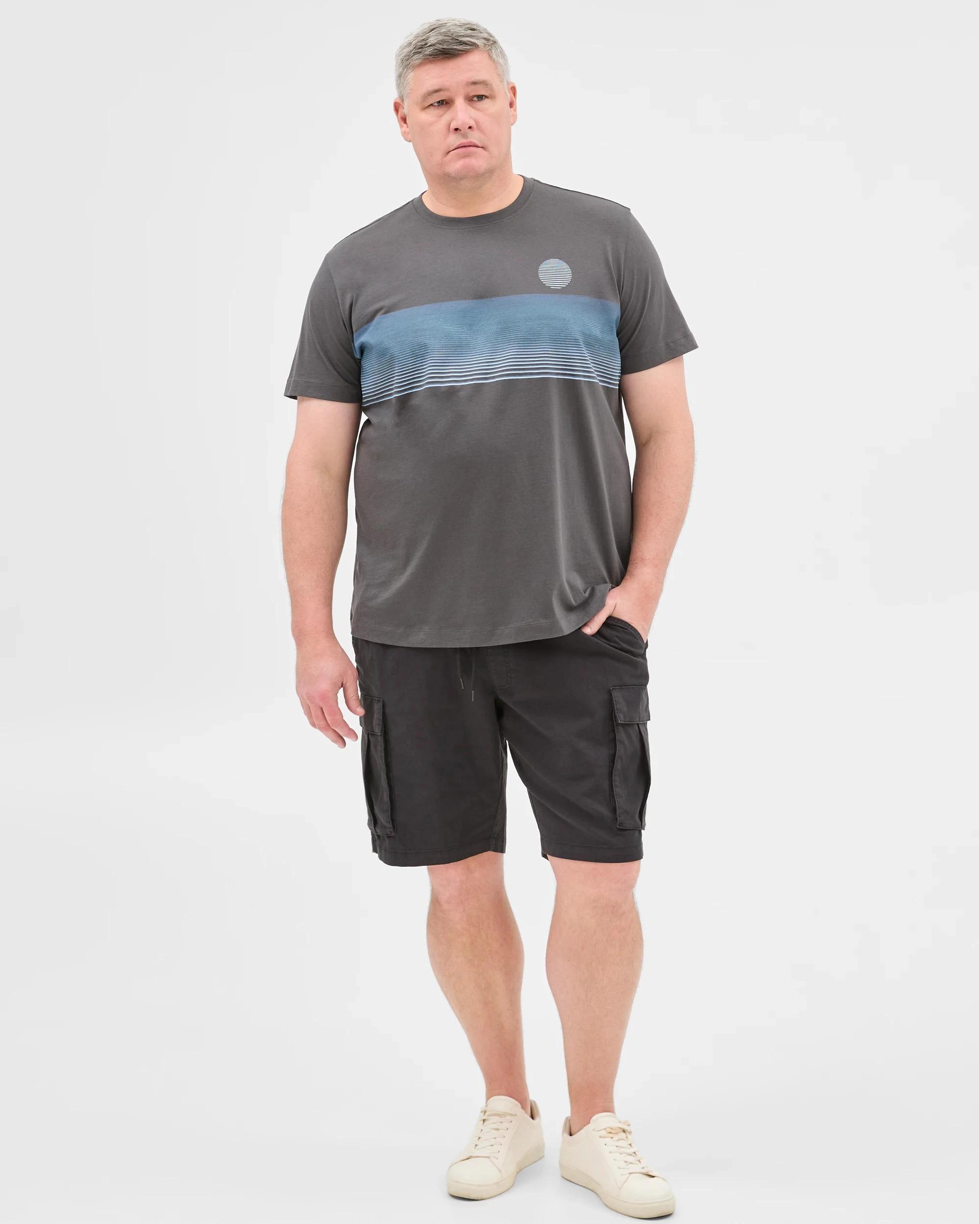 1 Target Plus Size Australian Cotton Fashion T-Shirt ASPHALT, 1 of 5