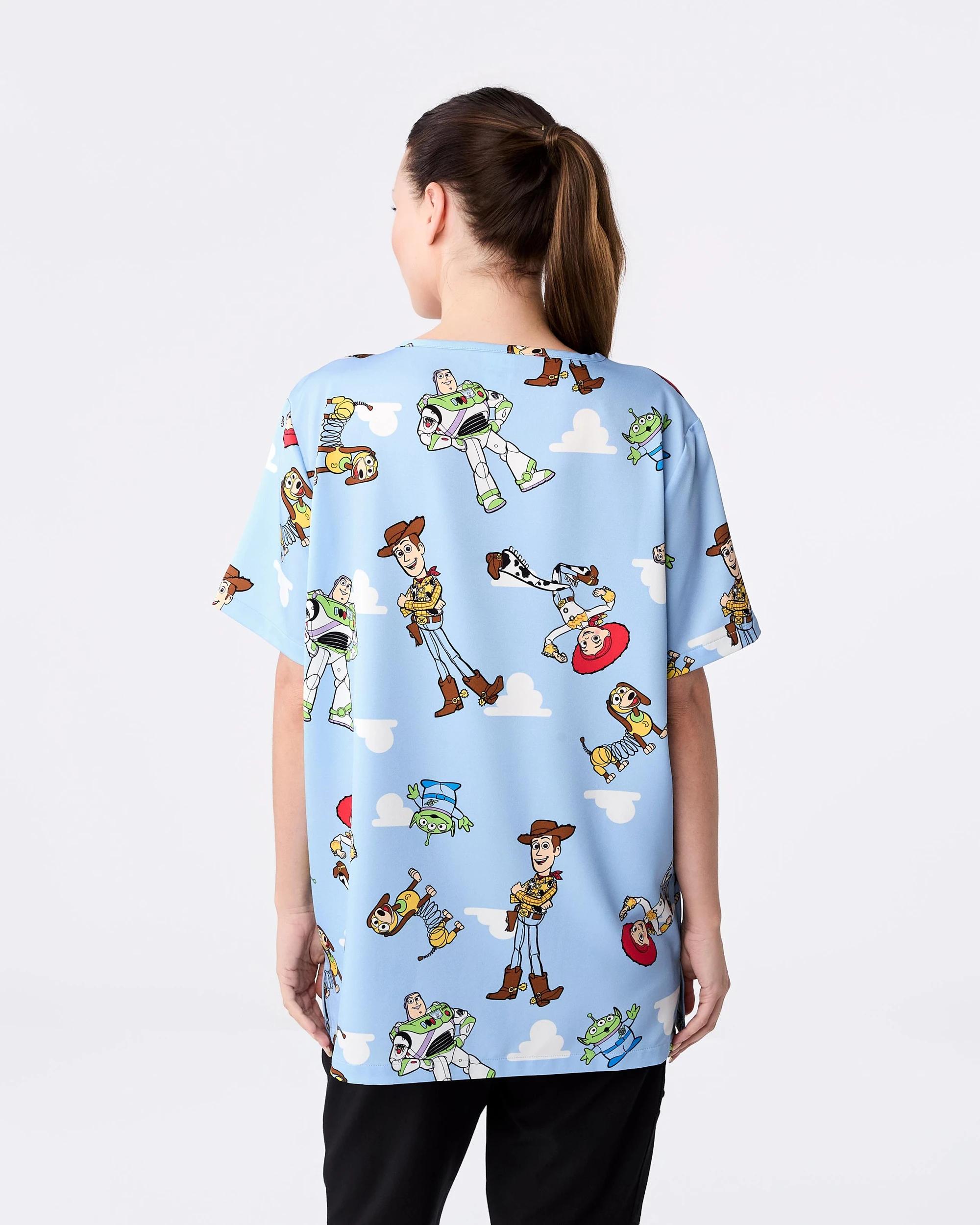 3 Workwear Toy Story License Scrub Top Toy Story, 3 of 7