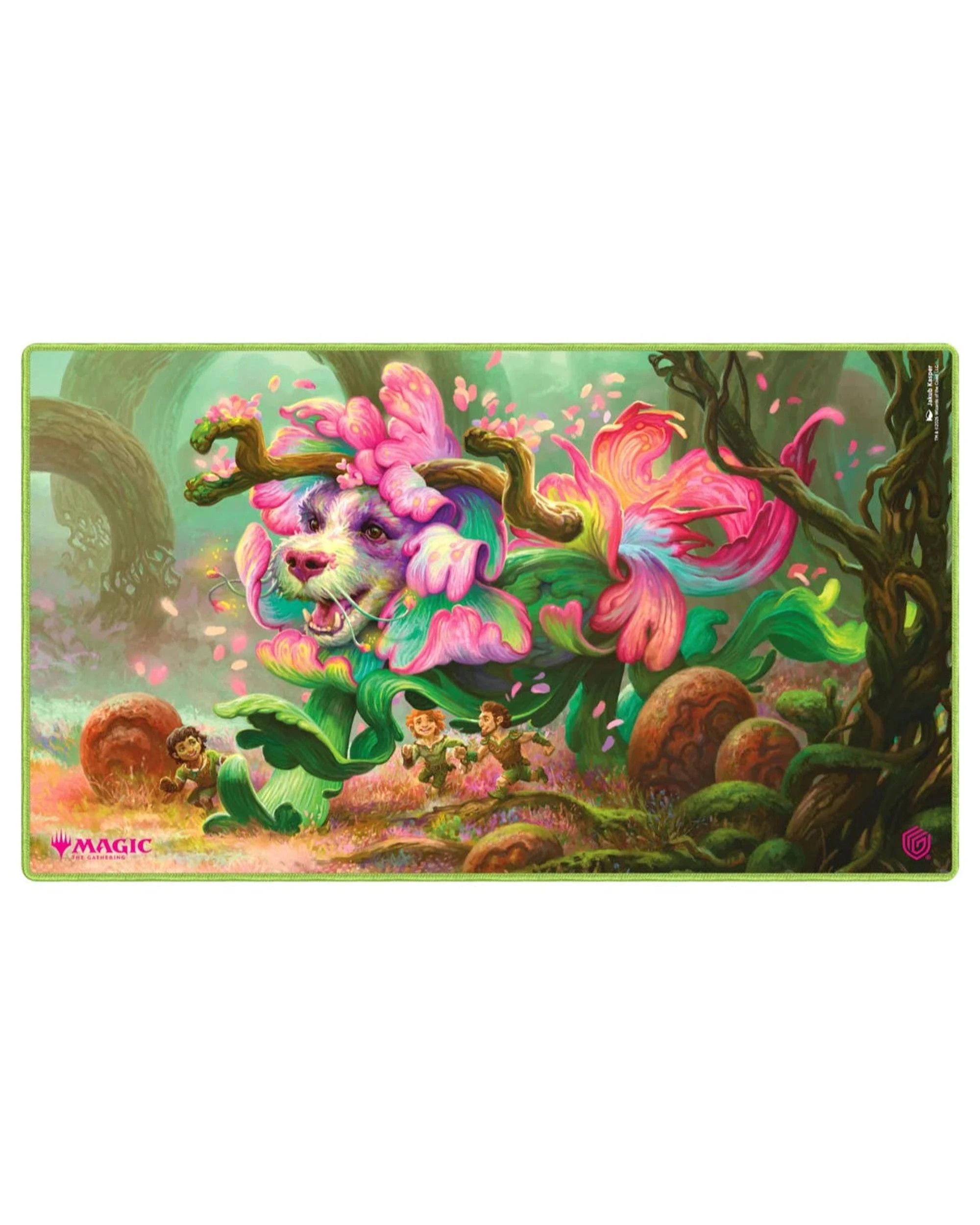 1 Ultimate Guard Magic The Gathering Lorwyn Eclipsed Vibrance Playmat - Green, 1 of 6