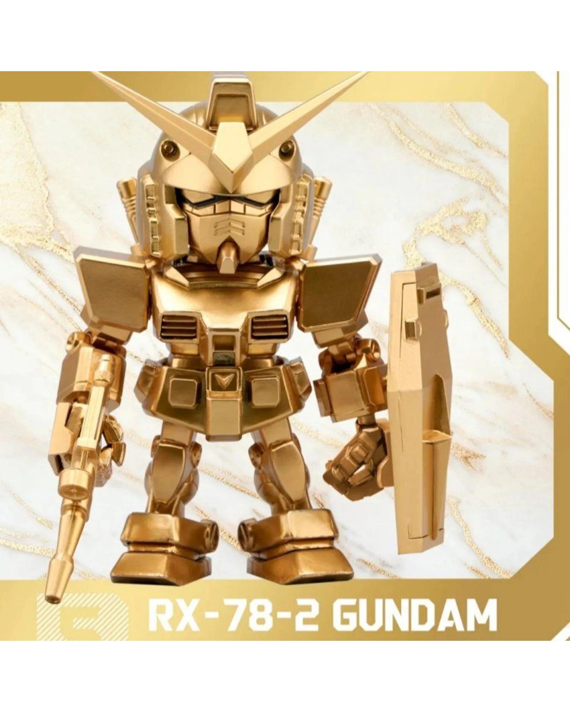 5 Bandai Shokugan QMSV Mini Gold Team Figure Blind Box, 5 of 7