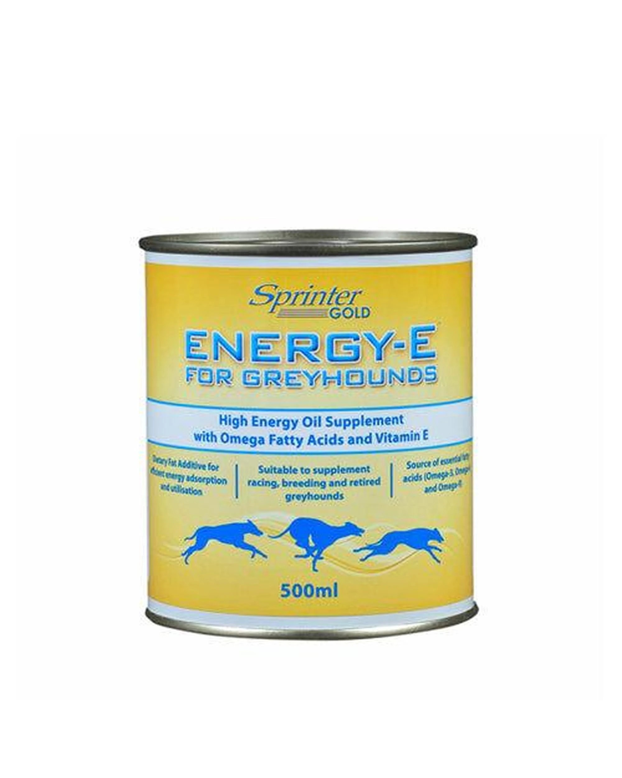 1 Sprinter Gold Energy E Oil High Energy Greyhound Supplement 500ml, 1 of 1