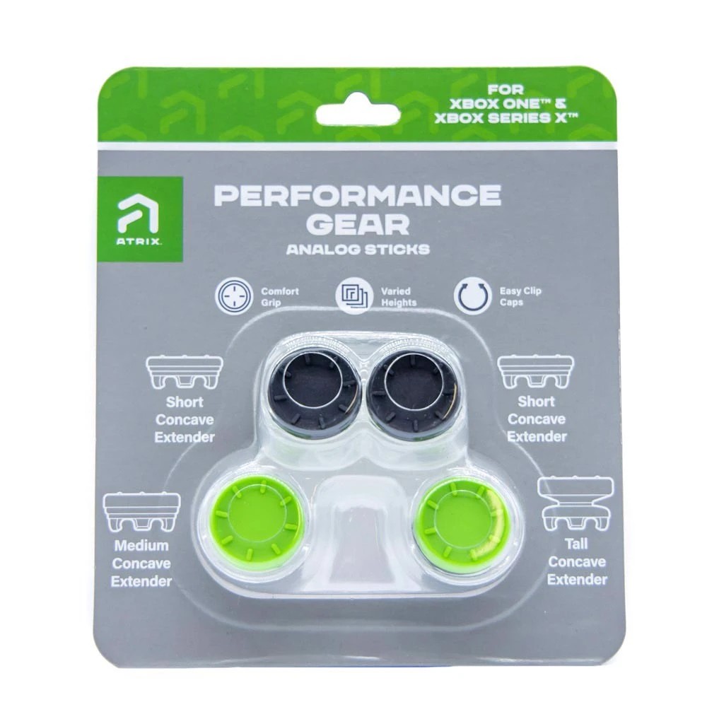 1 Atrix Xbox Thumb Grip - Black, 1 of 3