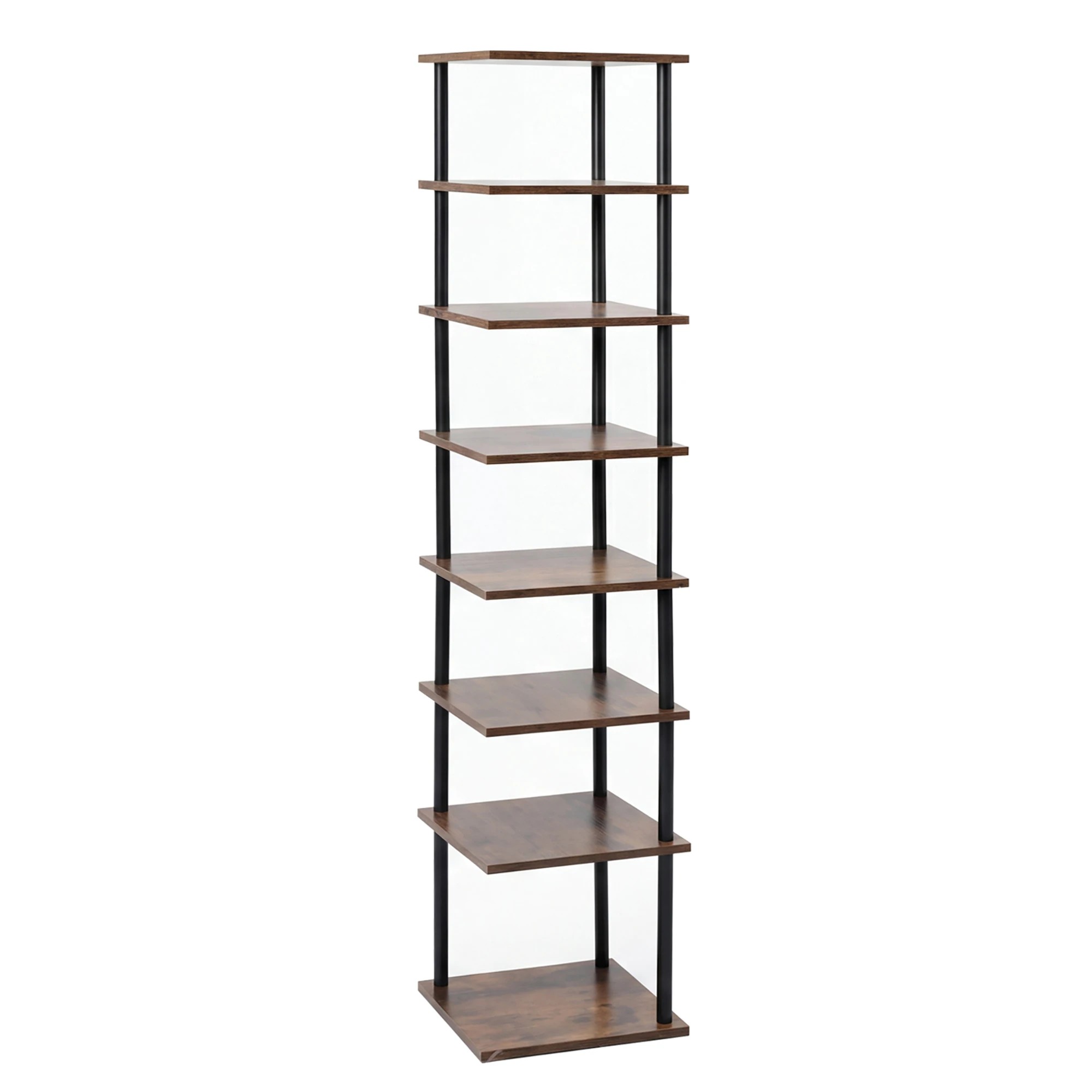 1 Levede Vertical Shoe Rack 8-Tier Space Saving Narrow Corner Organiser Storage, 1 of 8