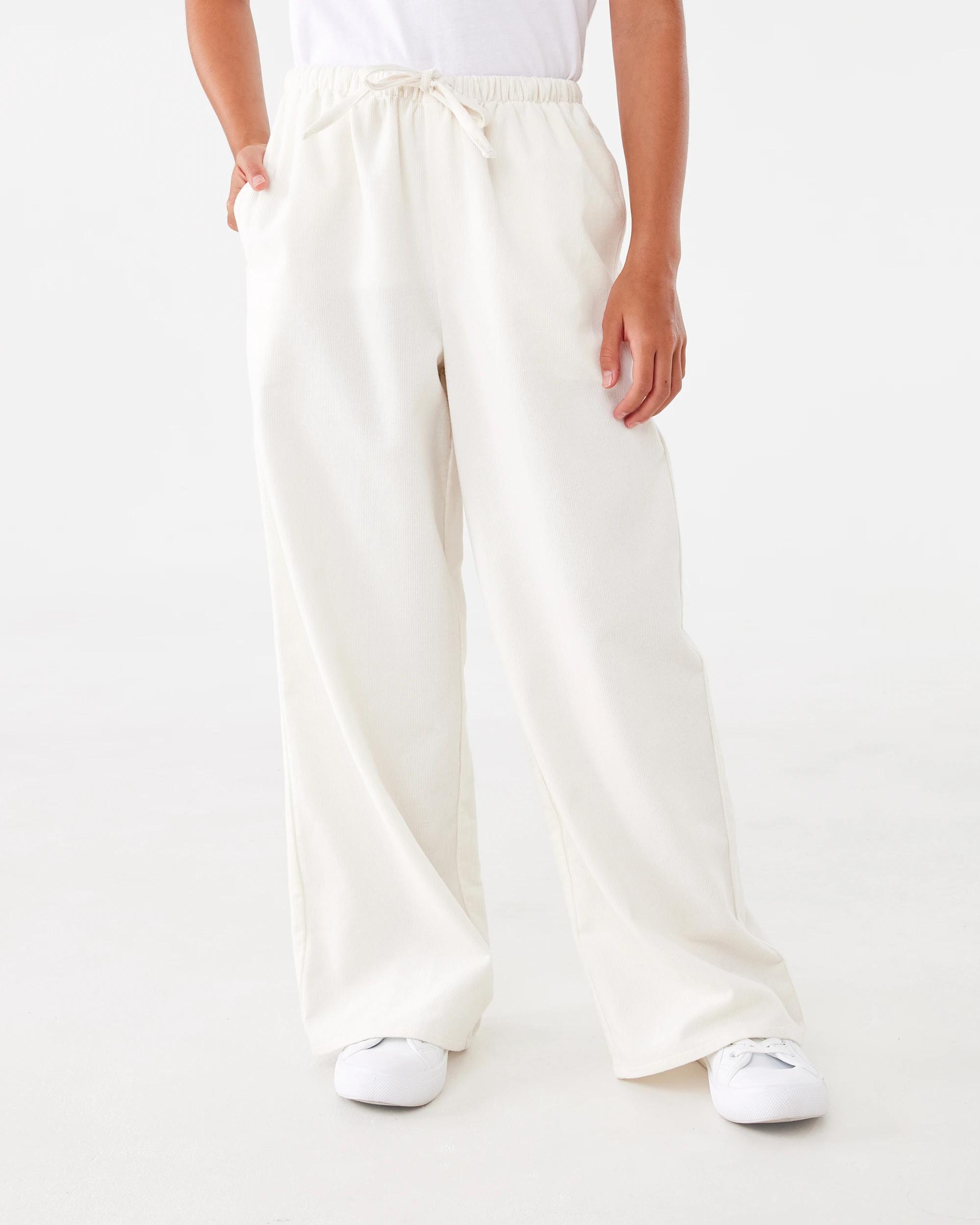 1 Corduroy Pull On Pants Butter Bge, 1 of 6