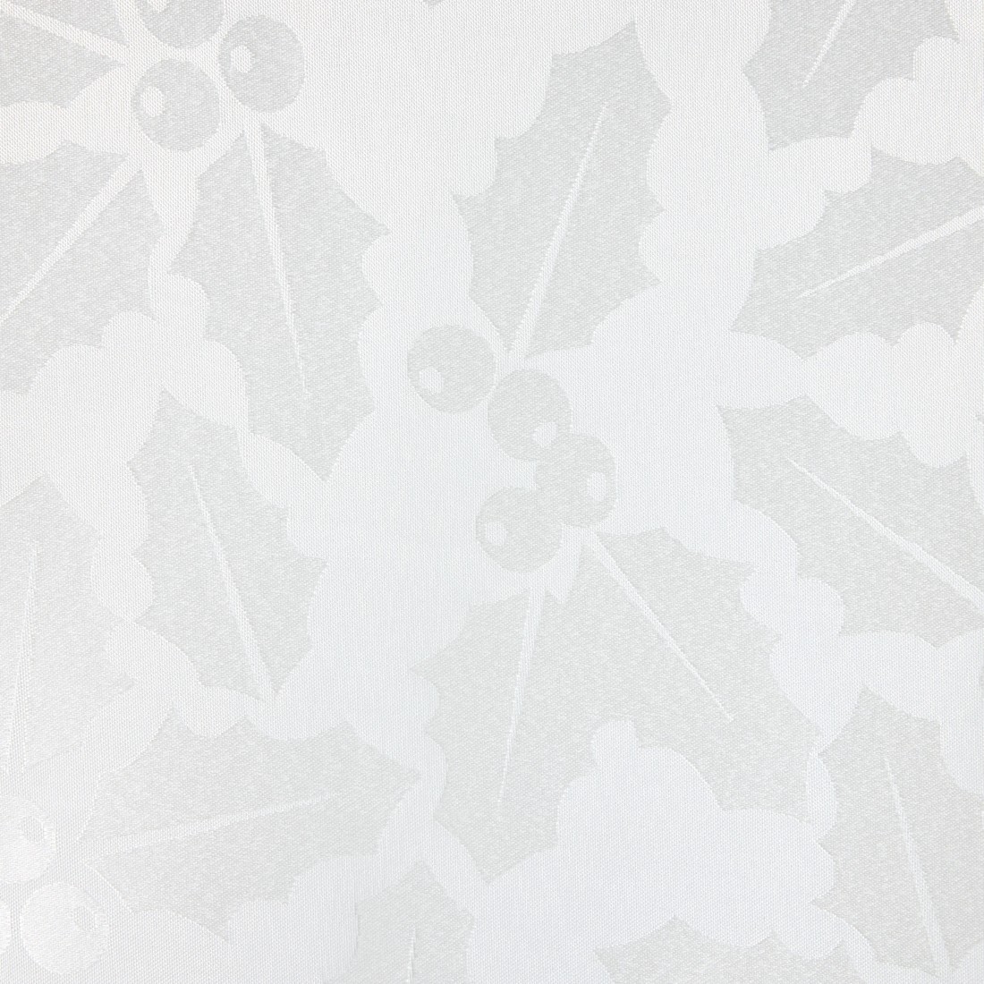 3 White Holly Jacquard Tablecloth, 3 of 4