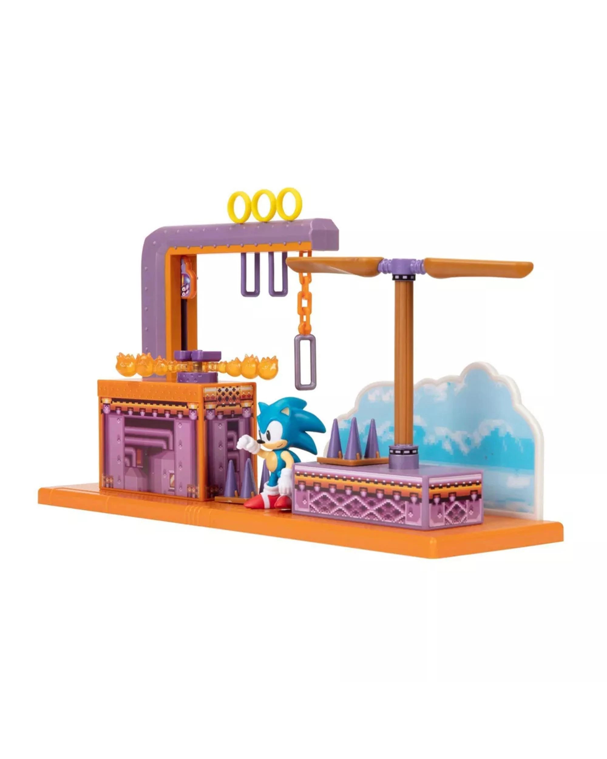 3 Sonic the Hedgehog Flying battery Zone 2.5 inch Figure Playset, 3 of 3