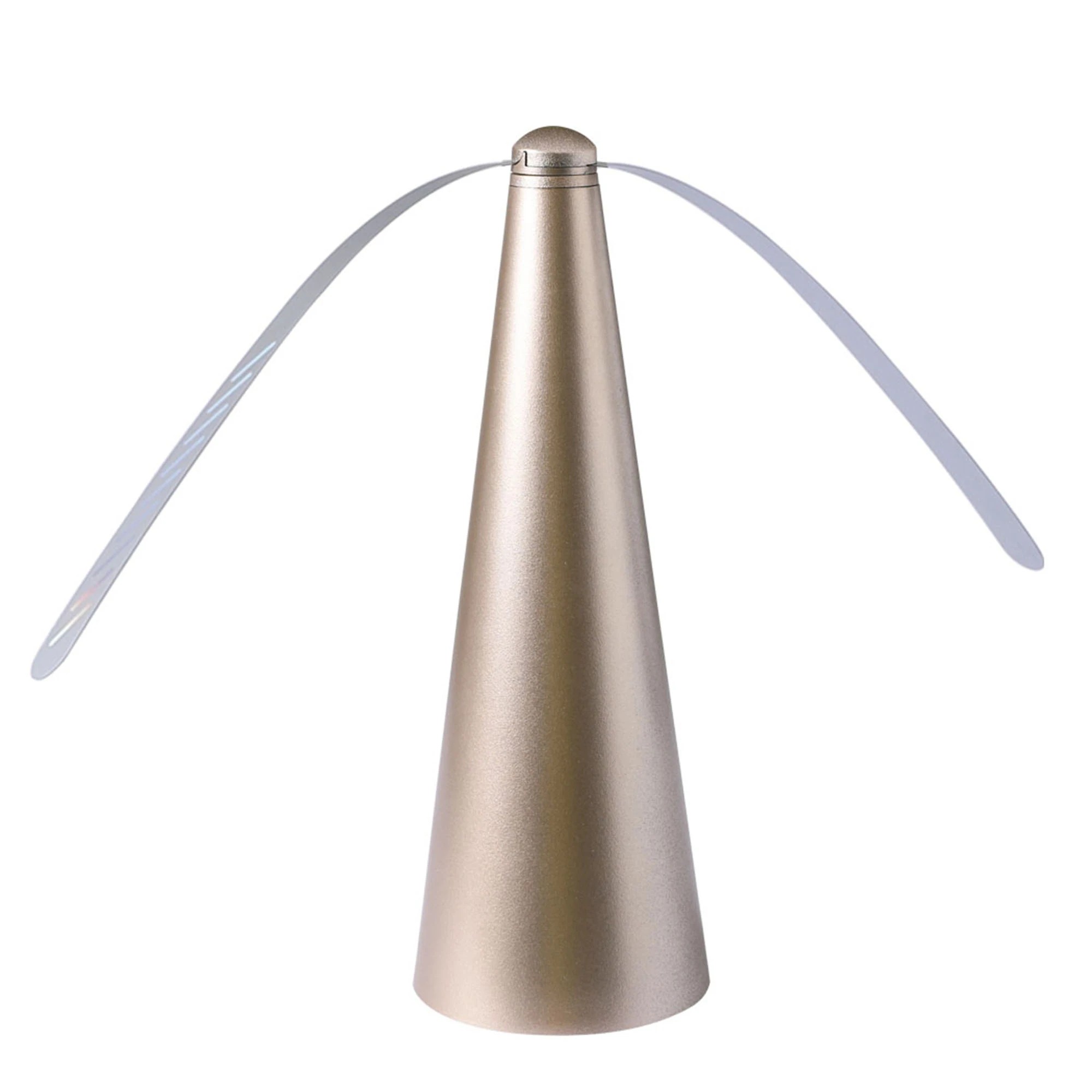1 Lambu Chemical Free Fly Repellent Fan In Rose Golden Colour With Pothook, 1 of 5