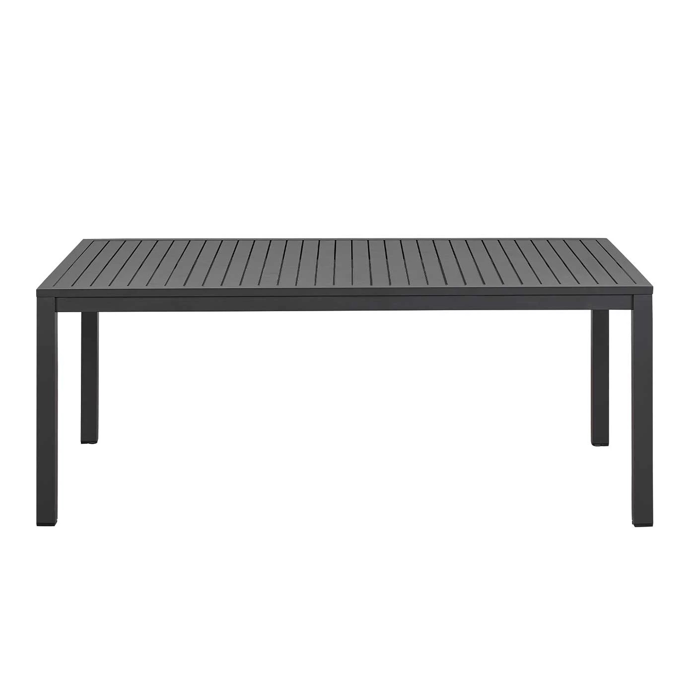 2 Moda Living La Perouse Charcoal Aluminium Outdoor Dining Table (195 x 104 cm) - Charcoal, 2 of 7