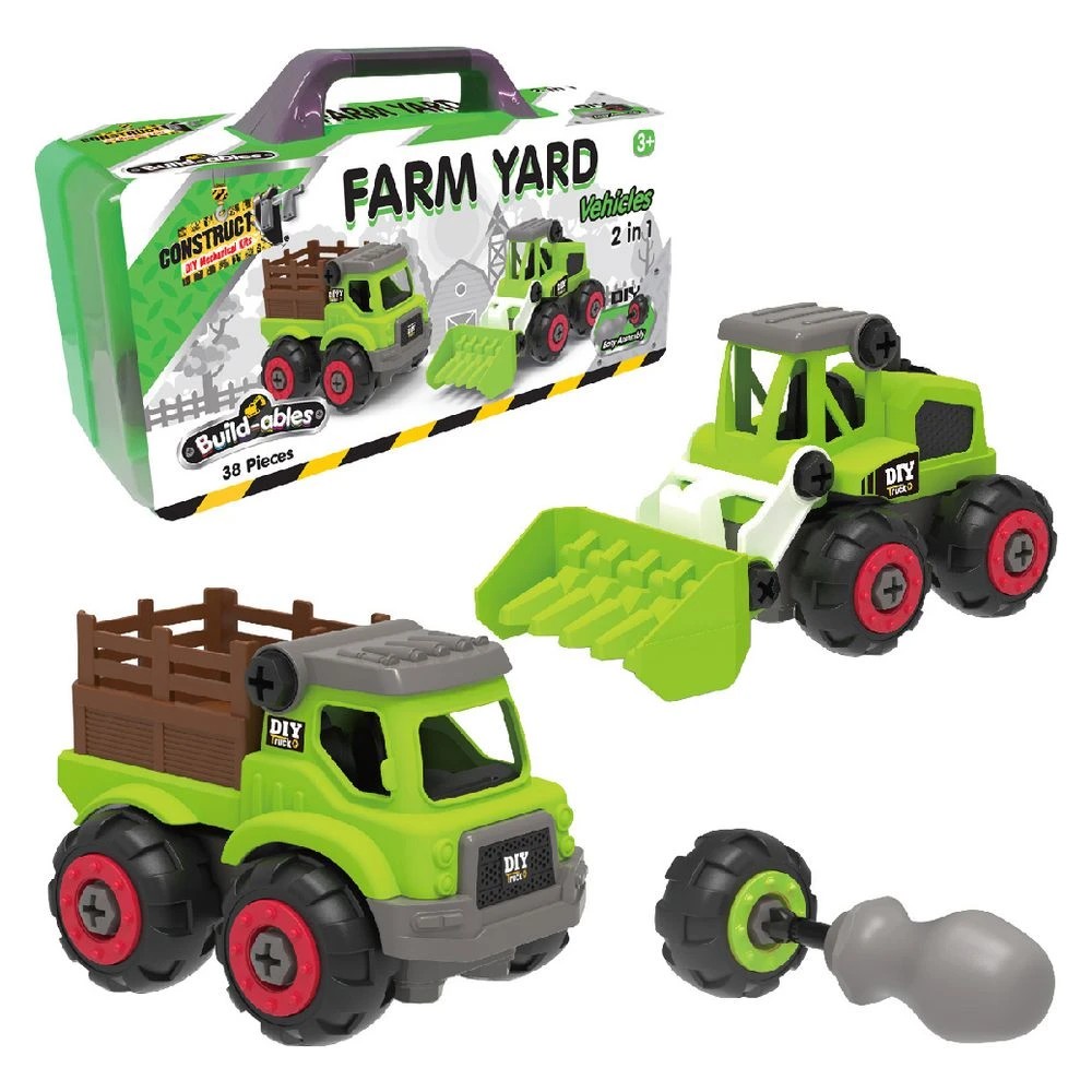 2 Construct It Build-ables 2-in-1 Farm Hand Set, 2 of 6