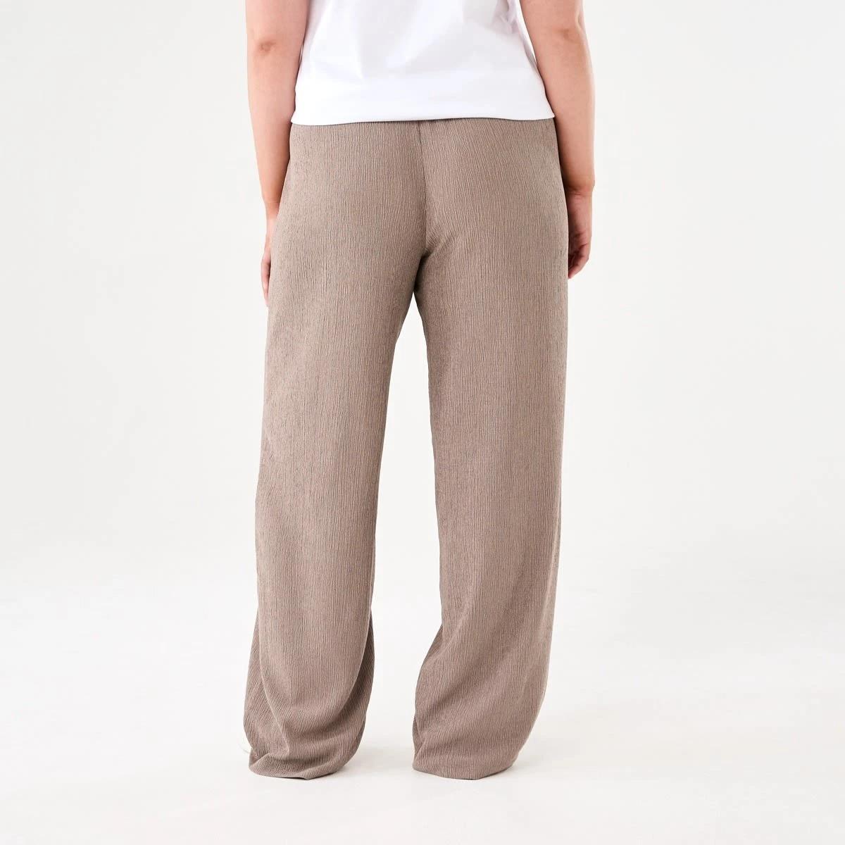 3 Textured Pants CARIBOU BROWN, 3 of 5