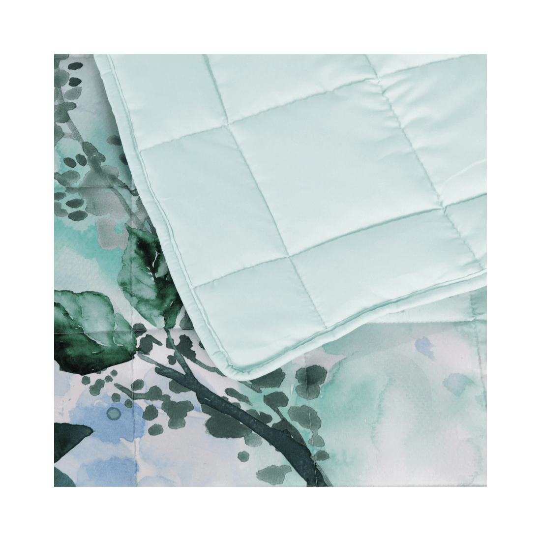5 Bianca Bedding Woodbury Quilted Polyester Bedspread Set – Blue &amp; White, Super King - Assorted, 5 of 5