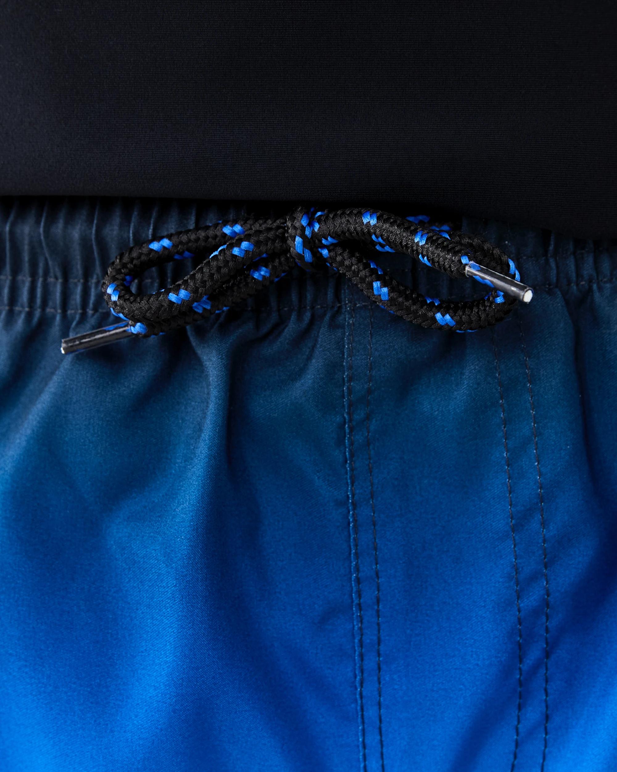 3 Print Swim Shorts OCEAN OMBRE CRYSTALLY BLUE, 3 of 5